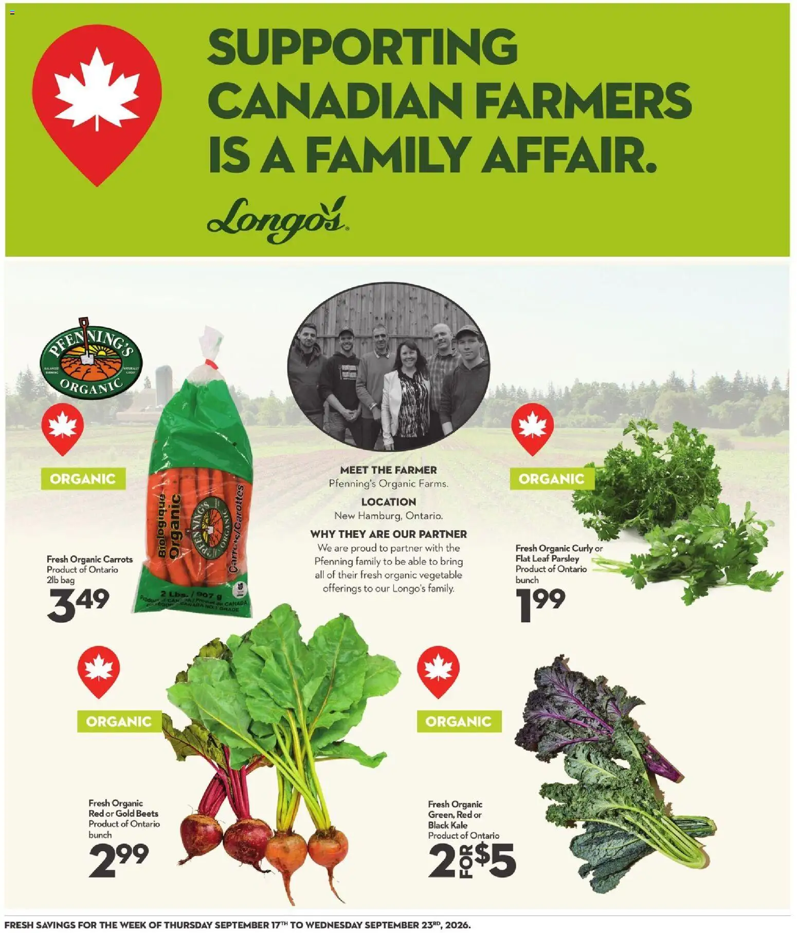 Longo`s weekly flyer / circulaire Flyer in Canada