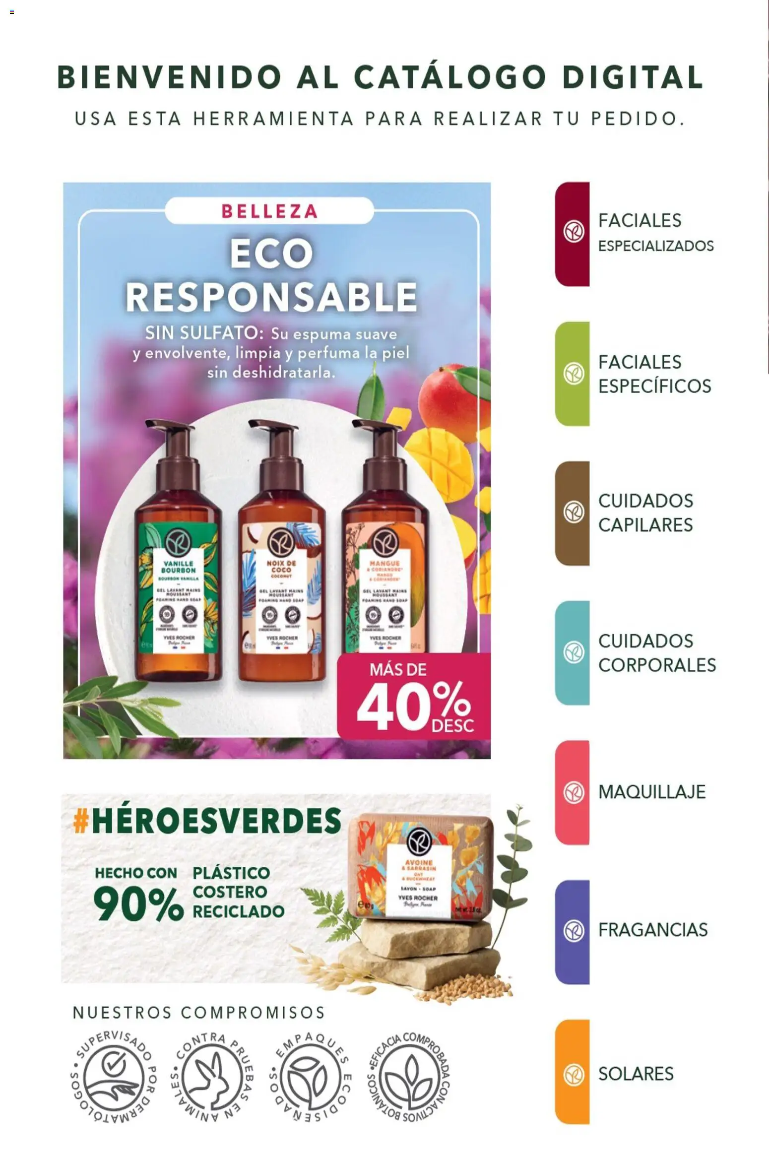 Yves Rocher campaña 13 2026 Folleto in México
