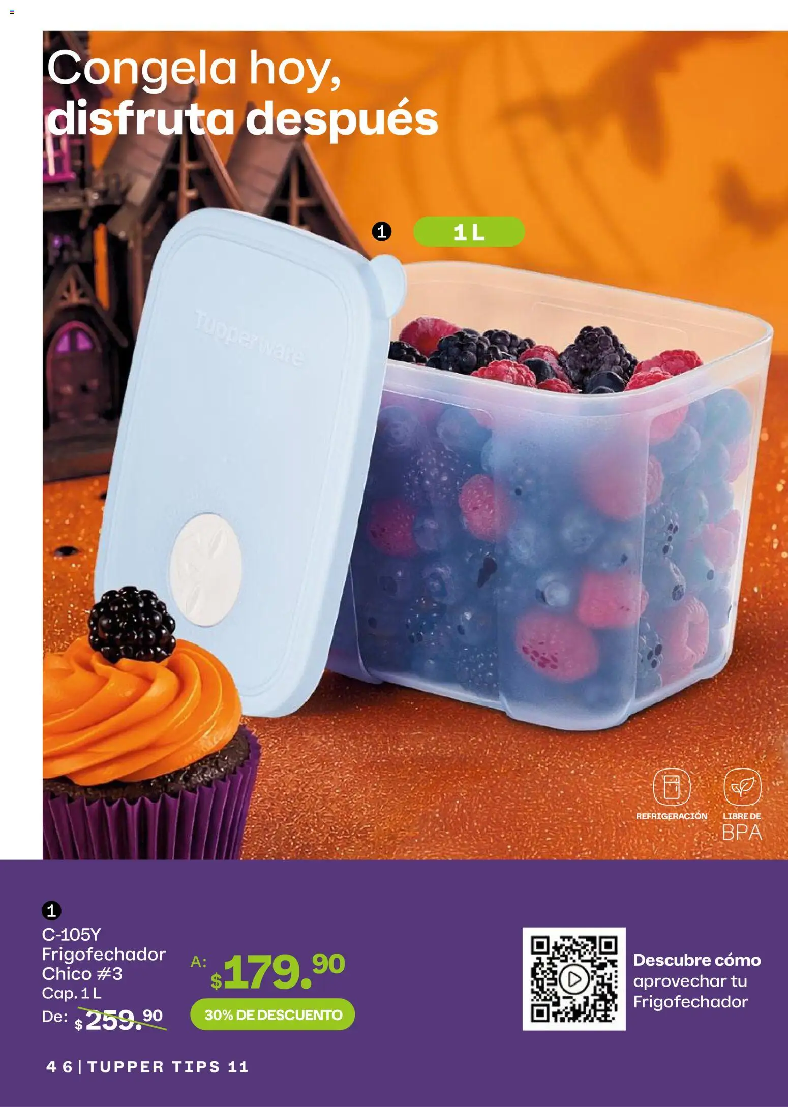 Tupperware catálogo Folleto in México