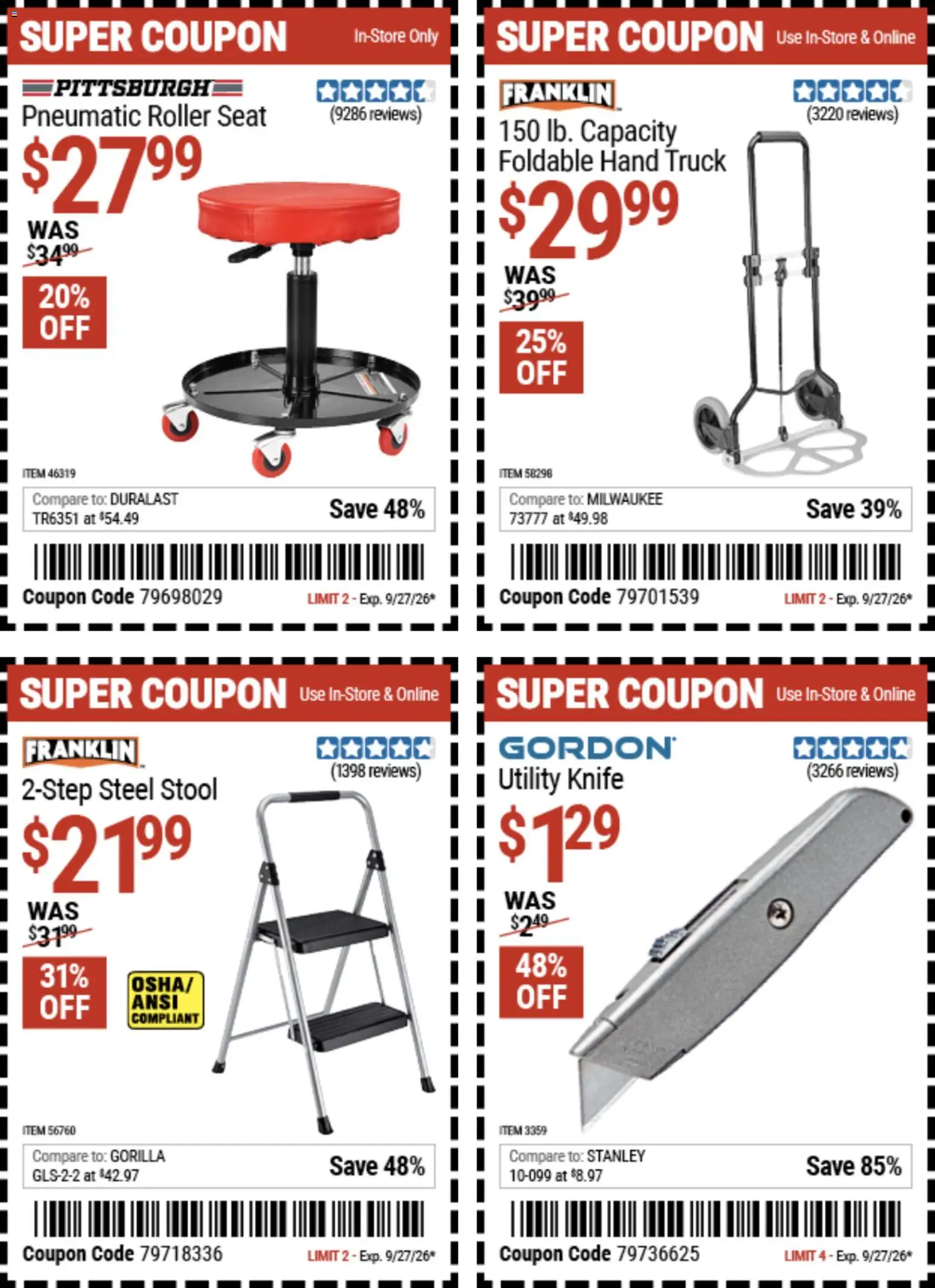 Harbor Freight Weekly Ad Weekly Ad in United States