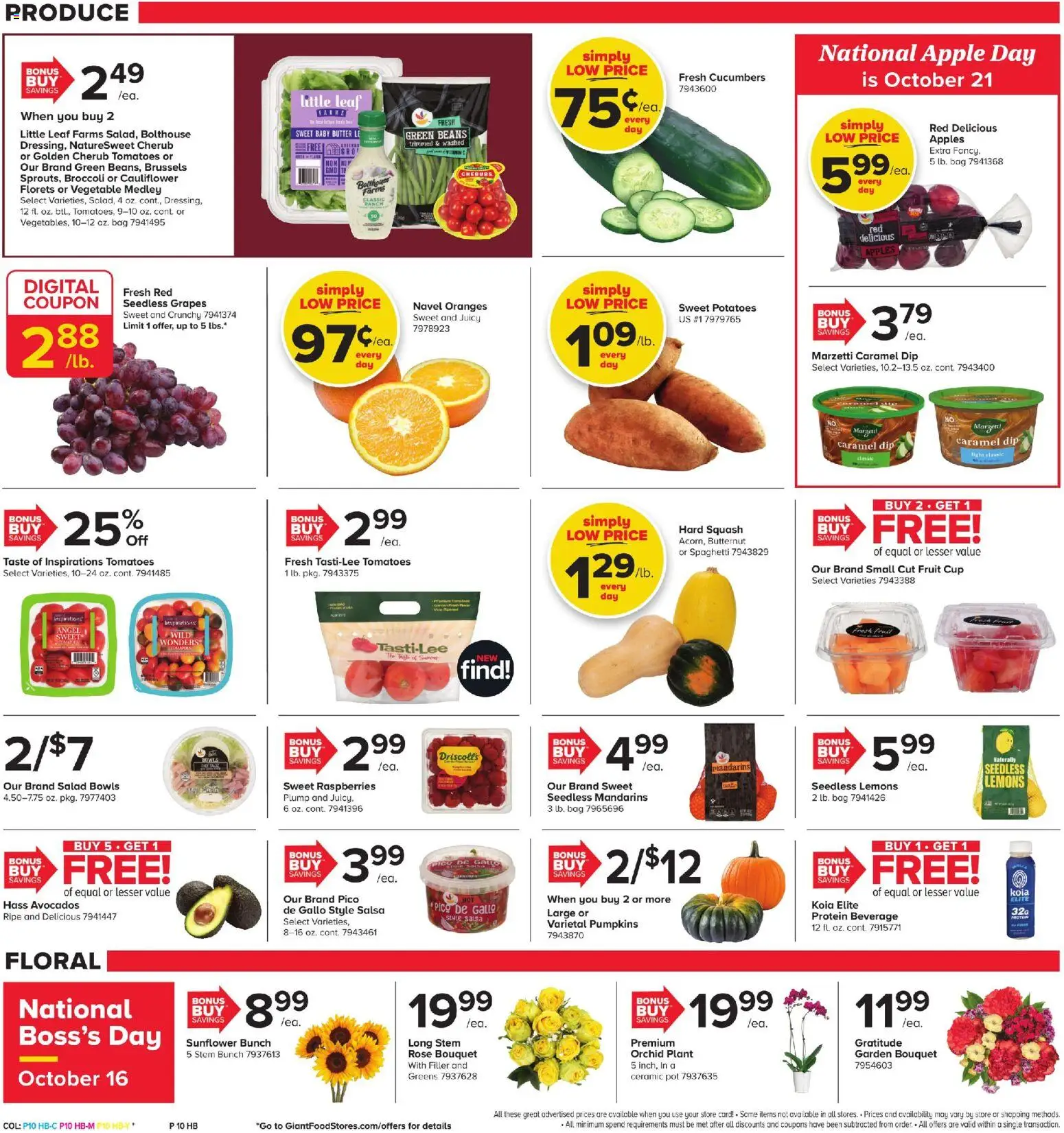 Giant Weekly Ad Weekly Ad in United States
