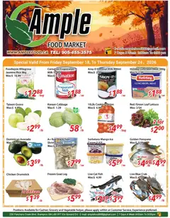 Ample-food-market Ample Food Market weekly flyer / circulaire