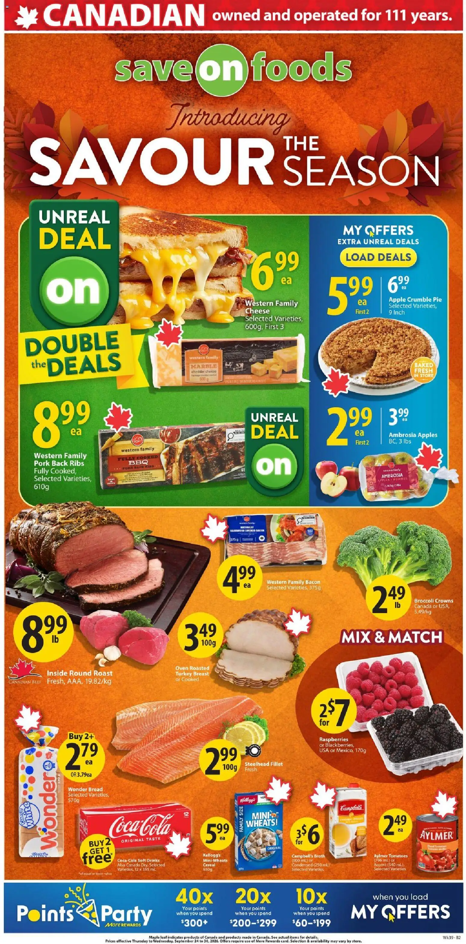 Save on foods weekly flyer / circulaire Flyer in Canada