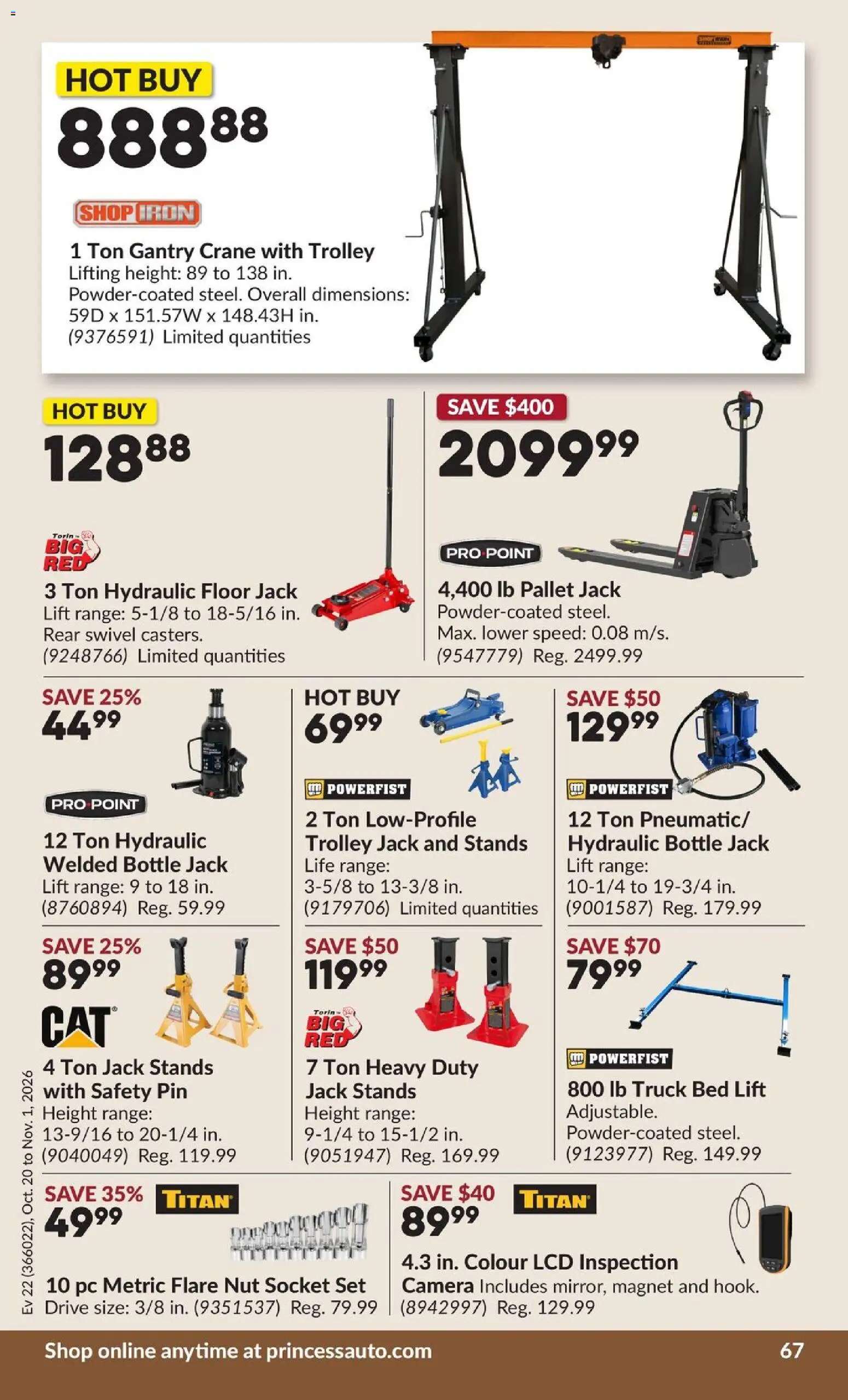 Princess Auto flyer - 2 Week Sale! Flyer in Canada