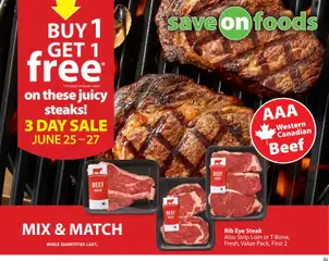 Save-on-foods Save on foods weekly flyer / circulaire