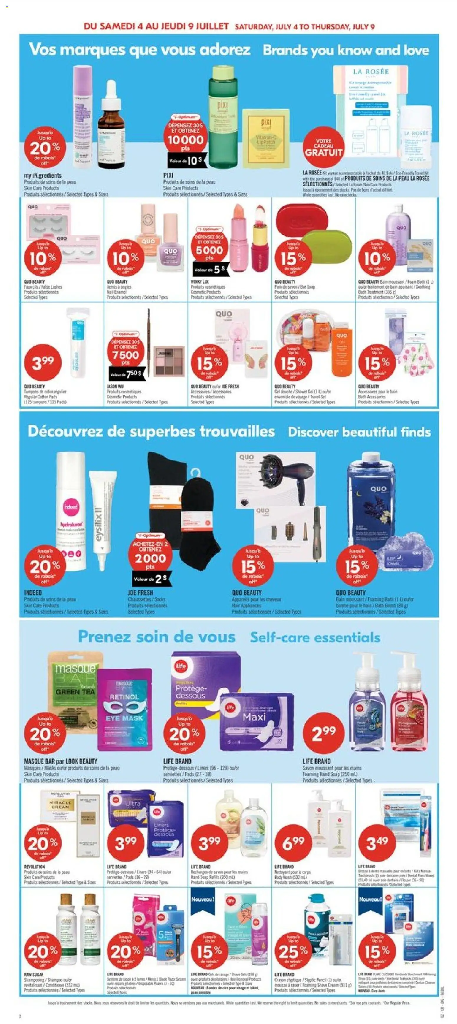 Pharmaprix Flyer from Jul 3, 2026 - Unlock Huge Savings | Canada