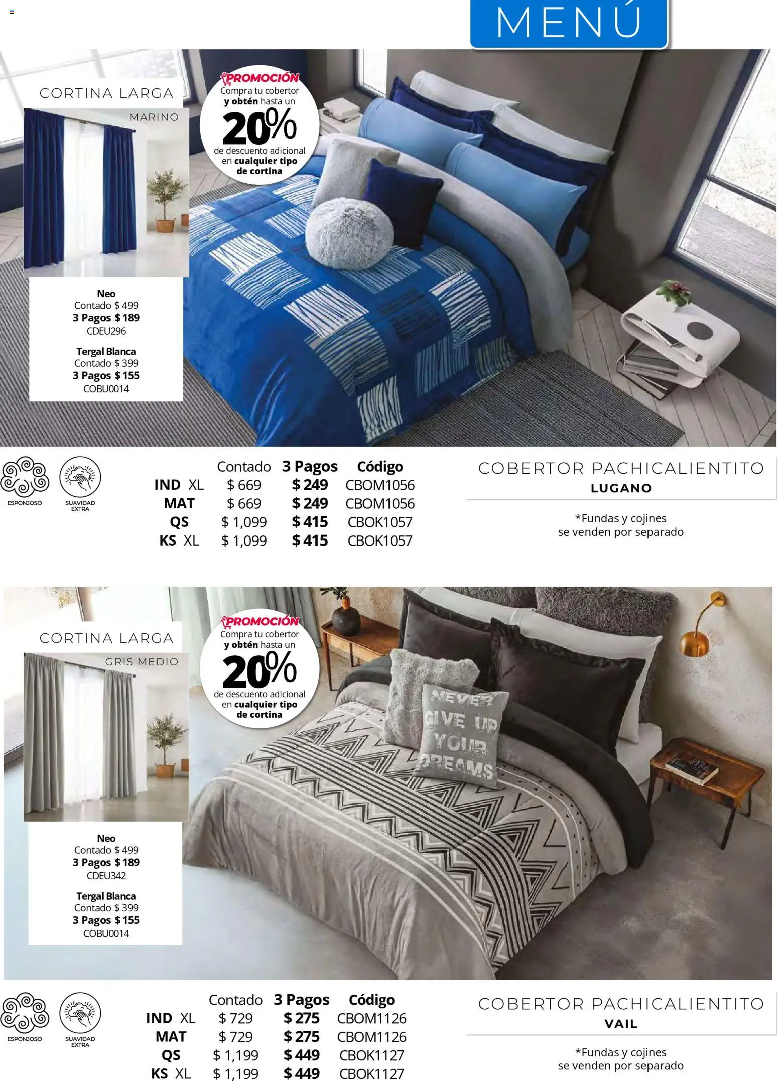¡El último » catálogo de Colchas Concord para Julio « está aquí! Descubre las SUPER OFERTAS. | México