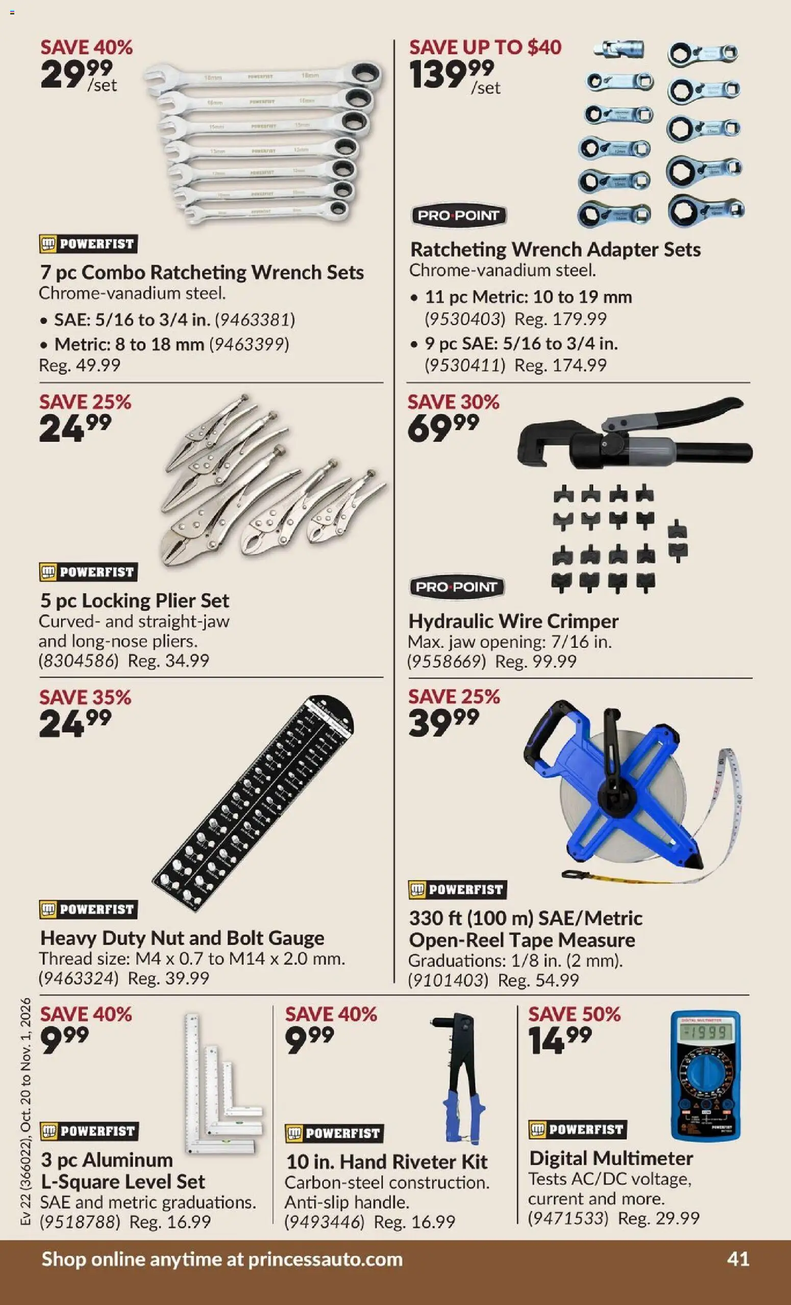 Princess Auto flyer - 2 Week Sale! Flyer in Canada