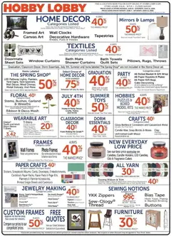 Hobby-lobby Hobby Lobby Weekly Ad