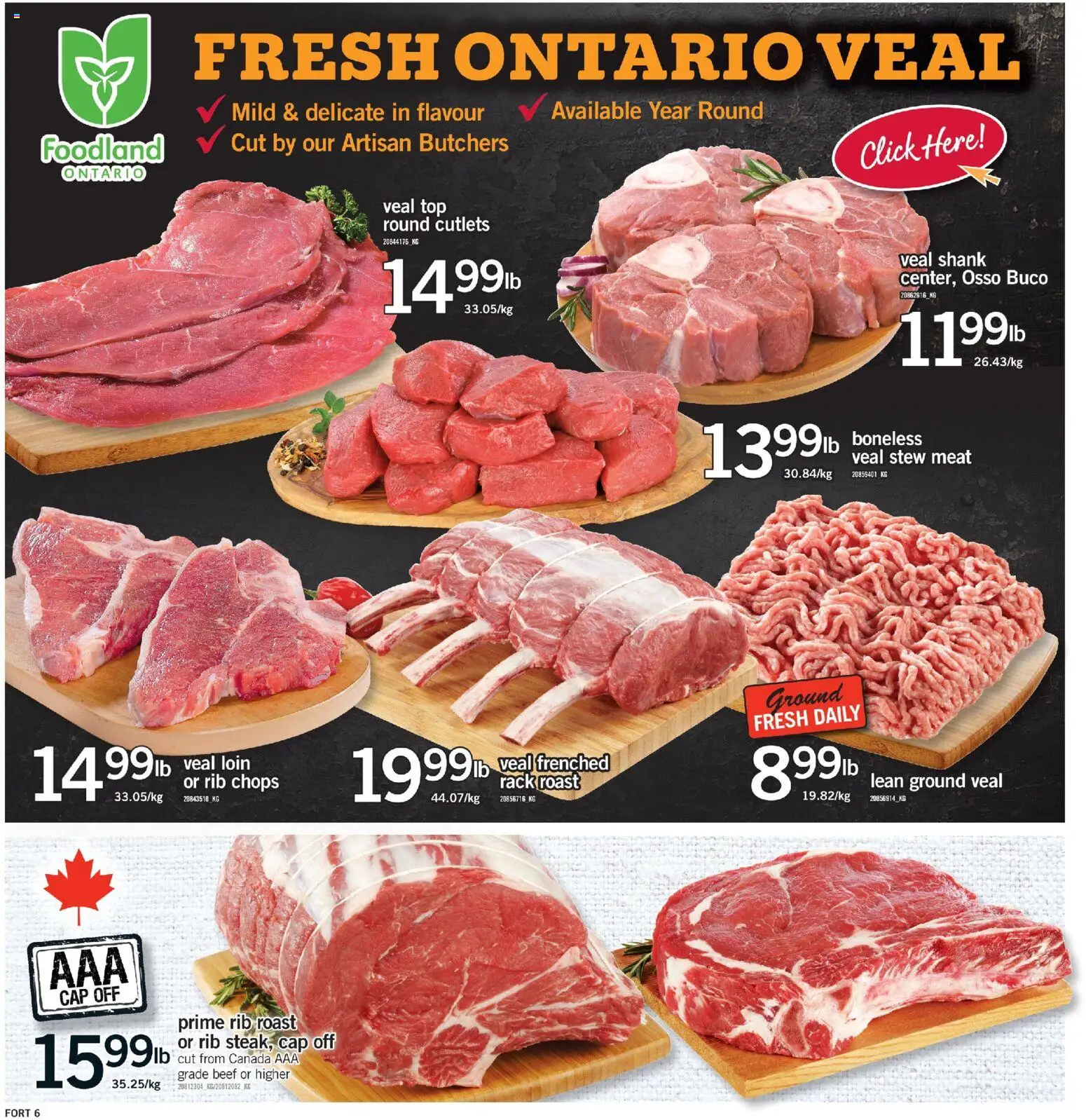Fortinos weekly flyer / circulaire Flyer in Canada
