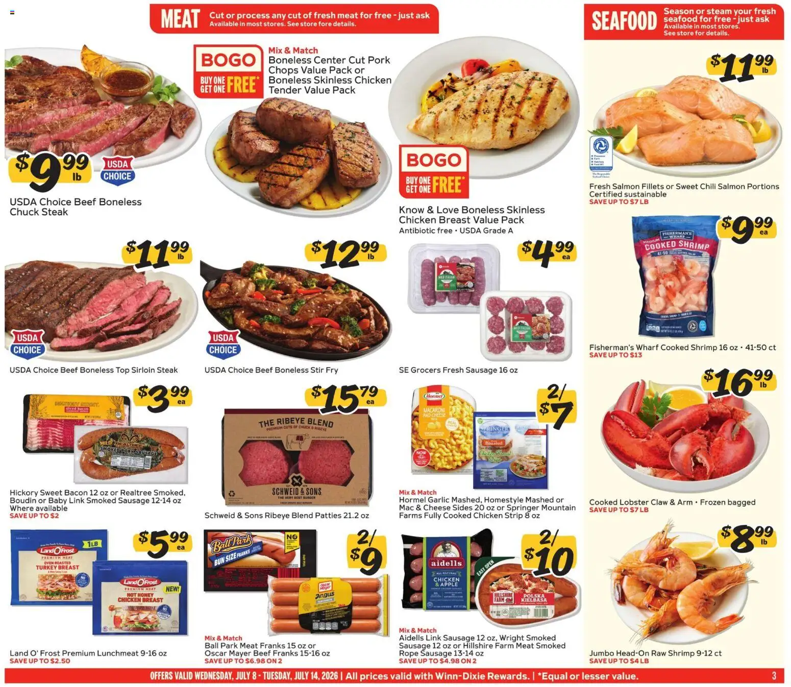 The new Winn Dixie flyer is now online. See all July offers on your mobile and save! | United States