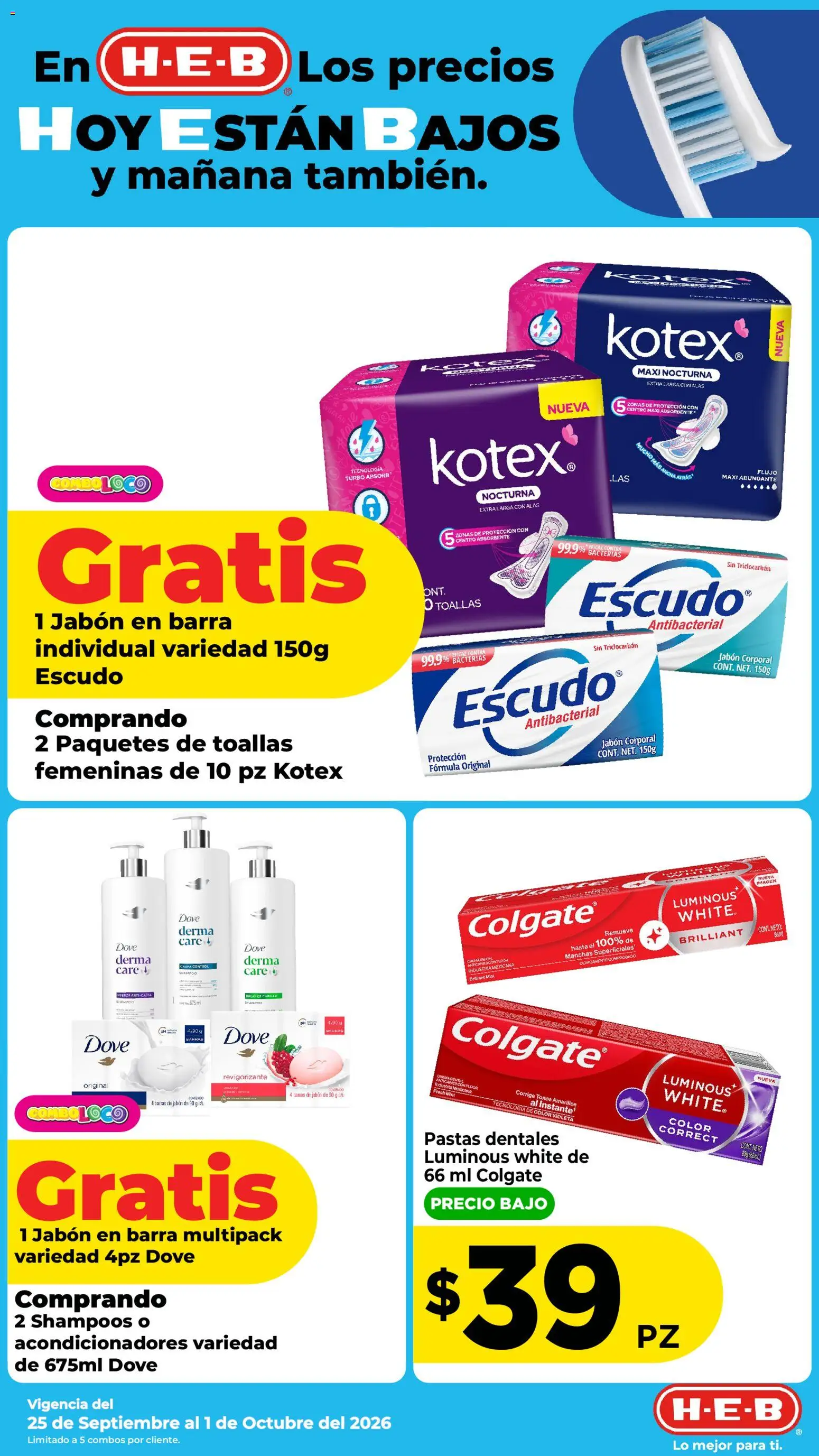 H-E-B folleto Folleto in México