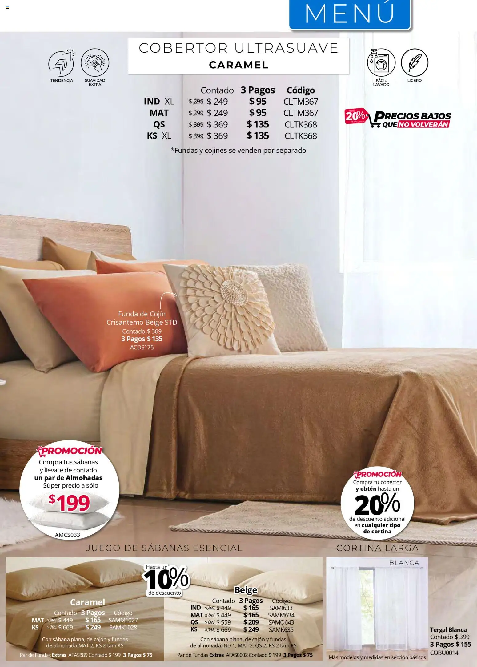 ¡El último » catálogo de Colchas Concord para Julio « está aquí! Descubre las SUPER OFERTAS. | México
