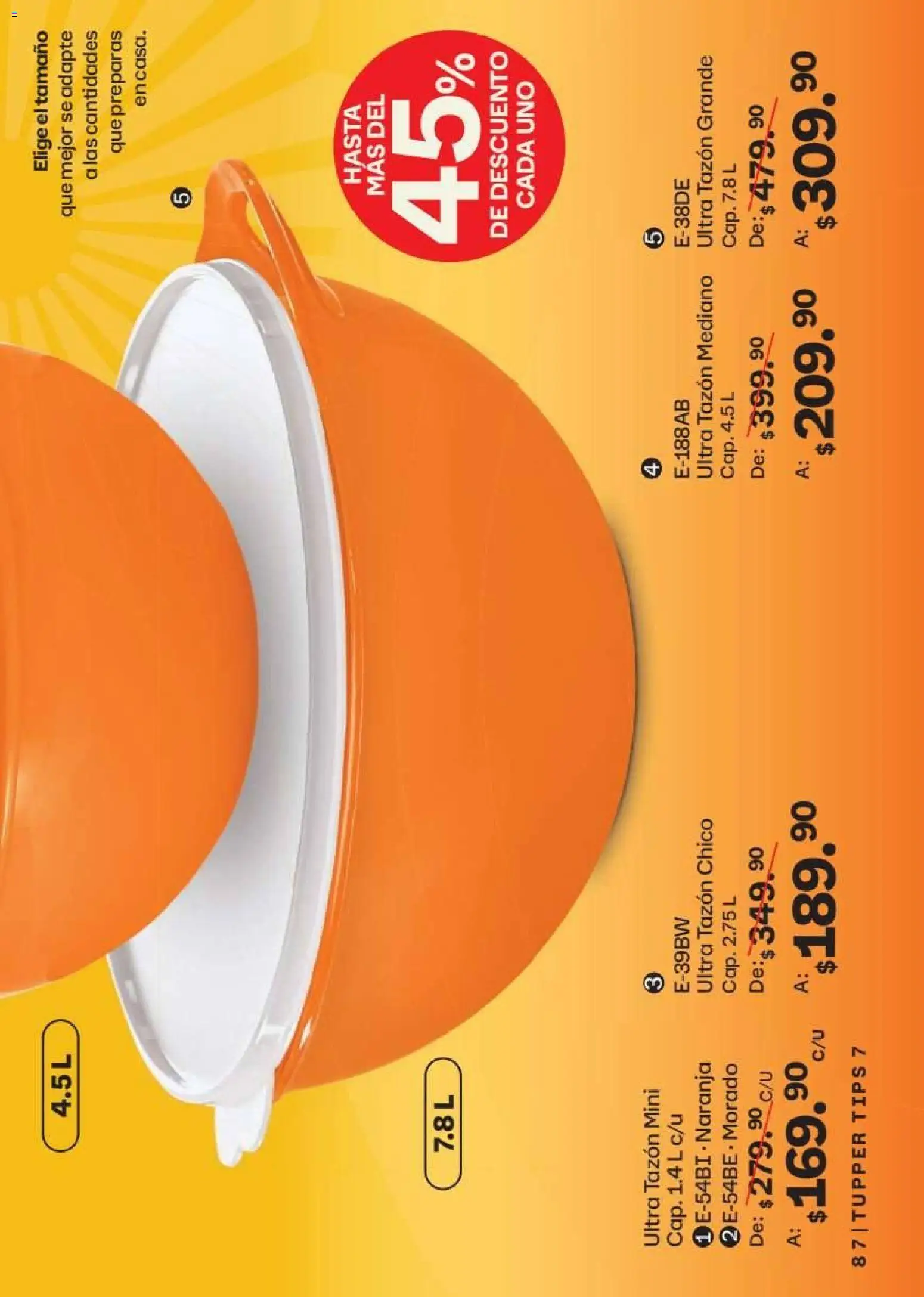 ¡El último » catálogo de Tupperware para Julio « está aquí! Descubre las SUPER OFERTAS. | México