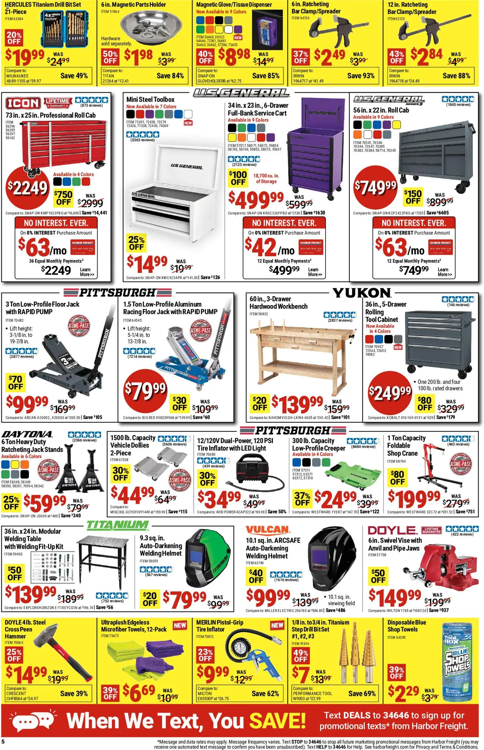 Harbor Freight Weekly Ad Weekly Ad in United States