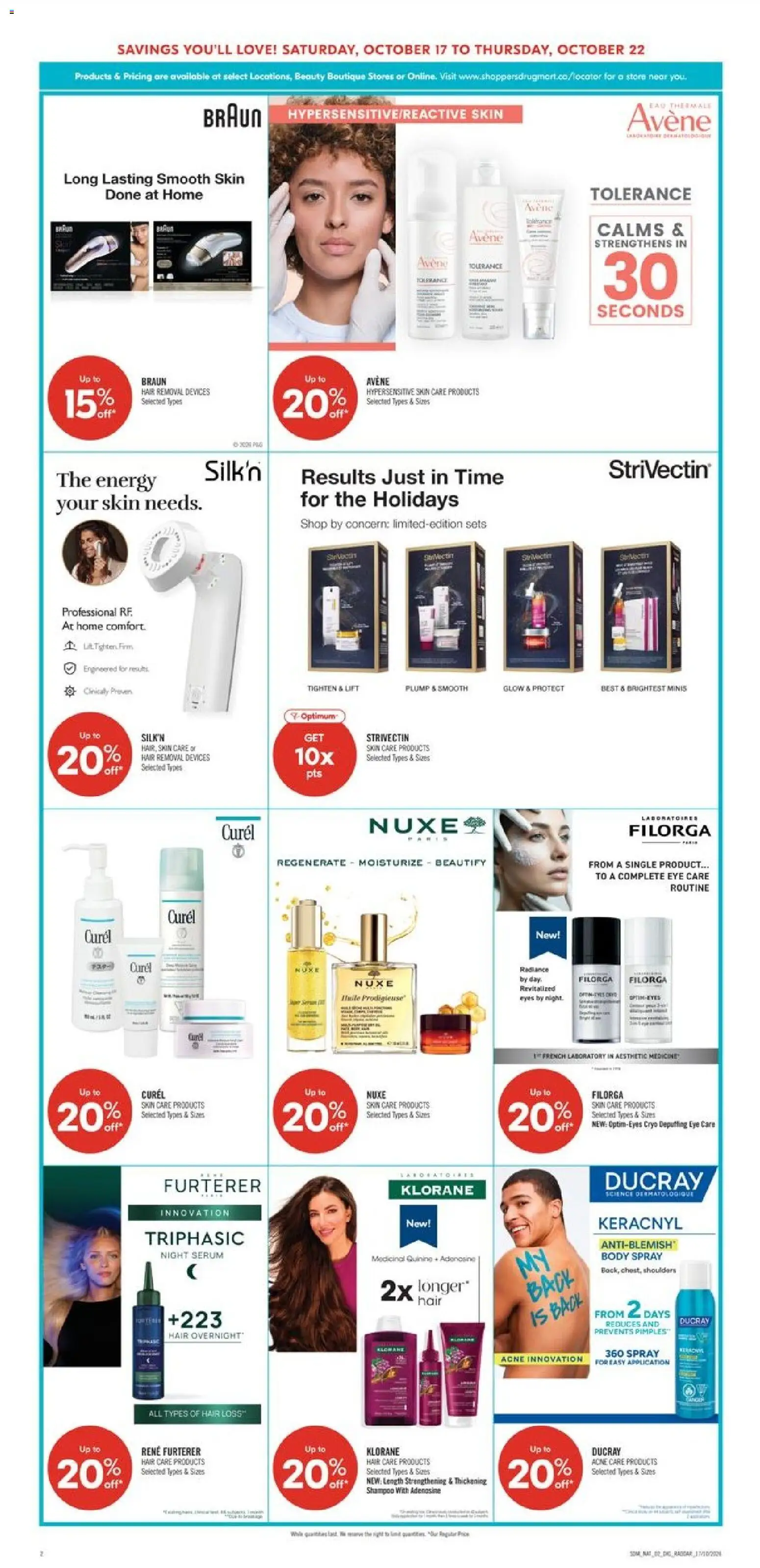 Shoppers weekly flyer / circulaire Flyer in Canada