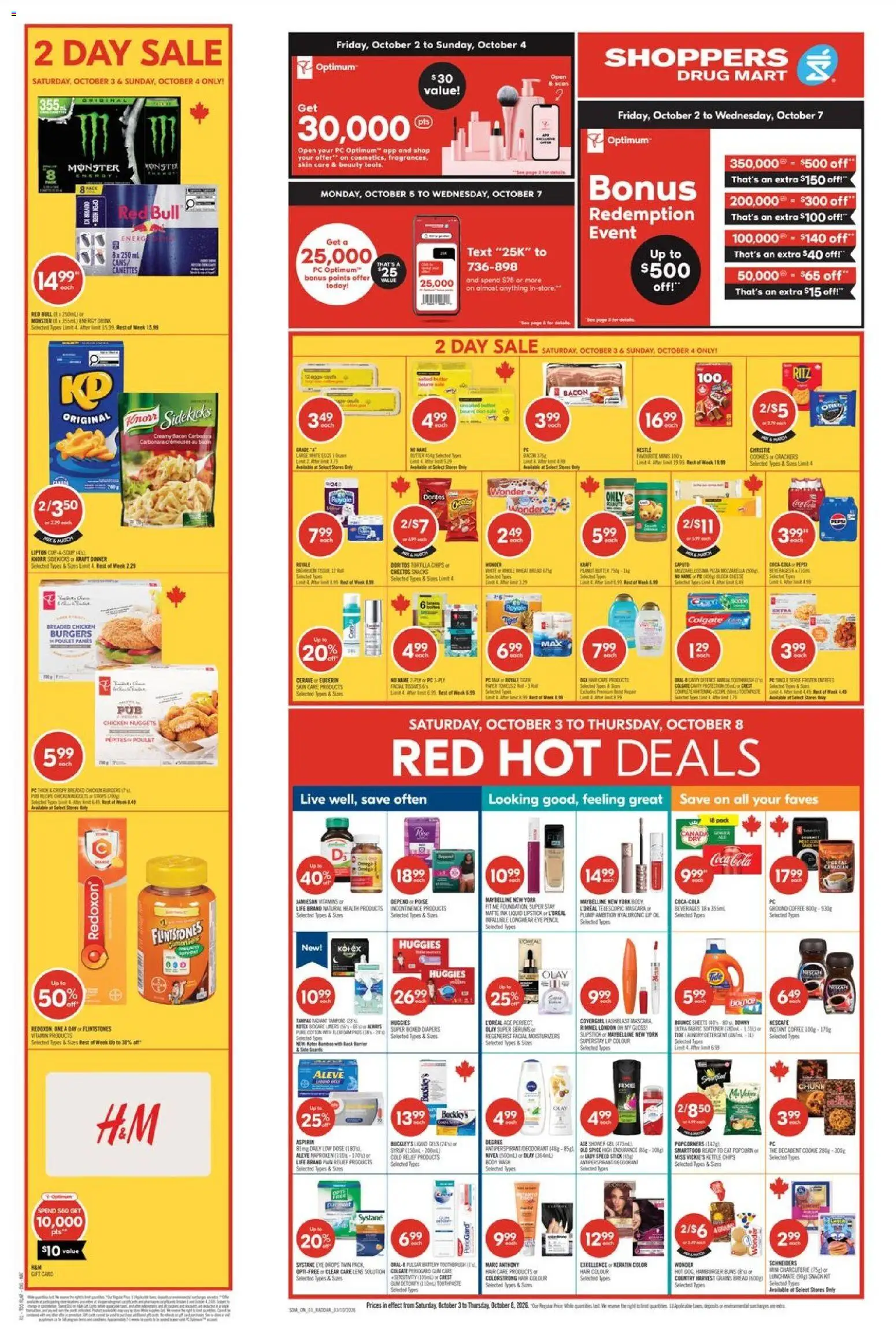 Shoppers weekly flyer / circulaire Flyer in Canada