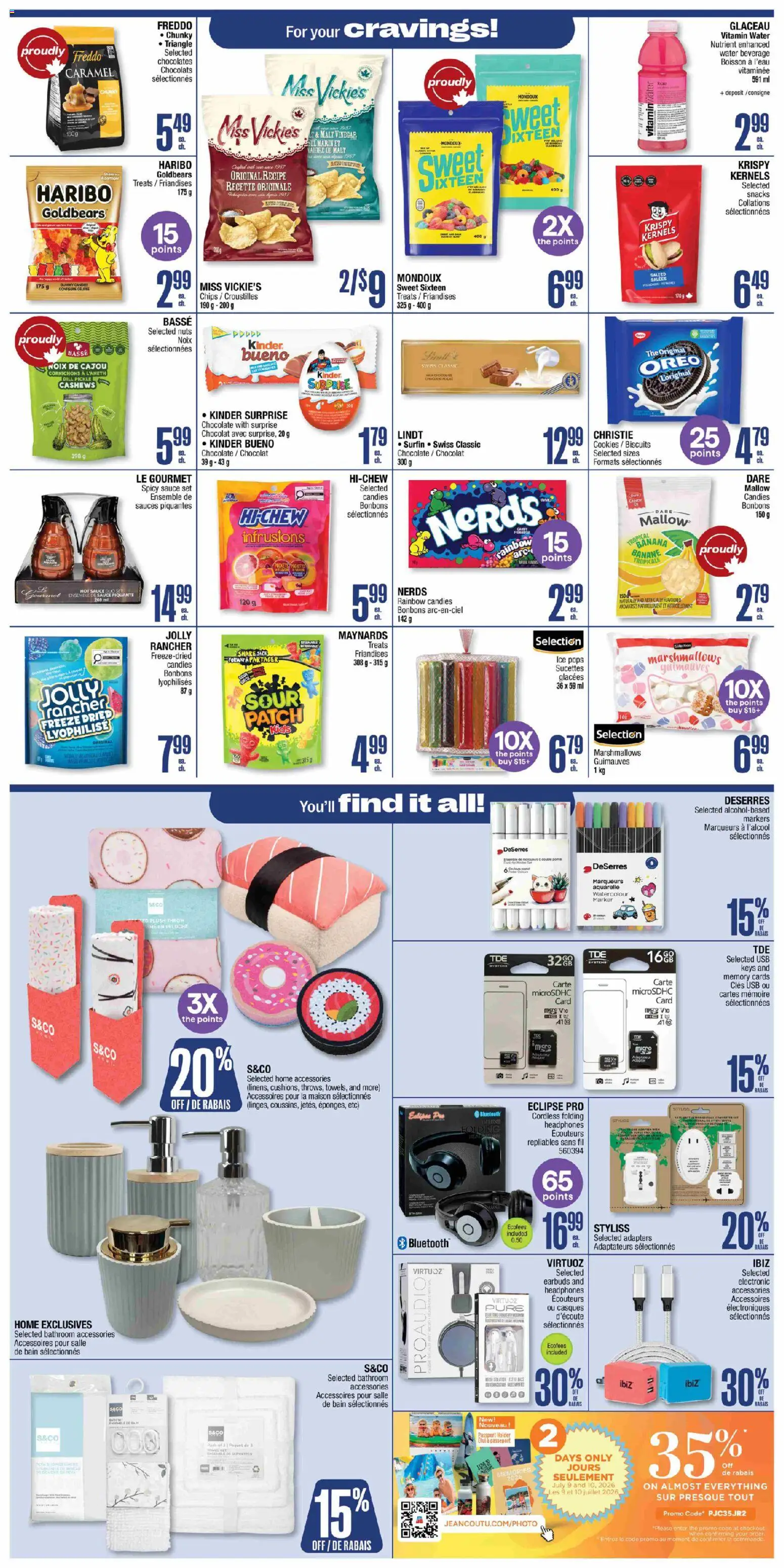Jean Coutu Flyer from Jul 9, 2026 - Unlock Huge Savings | Canada
