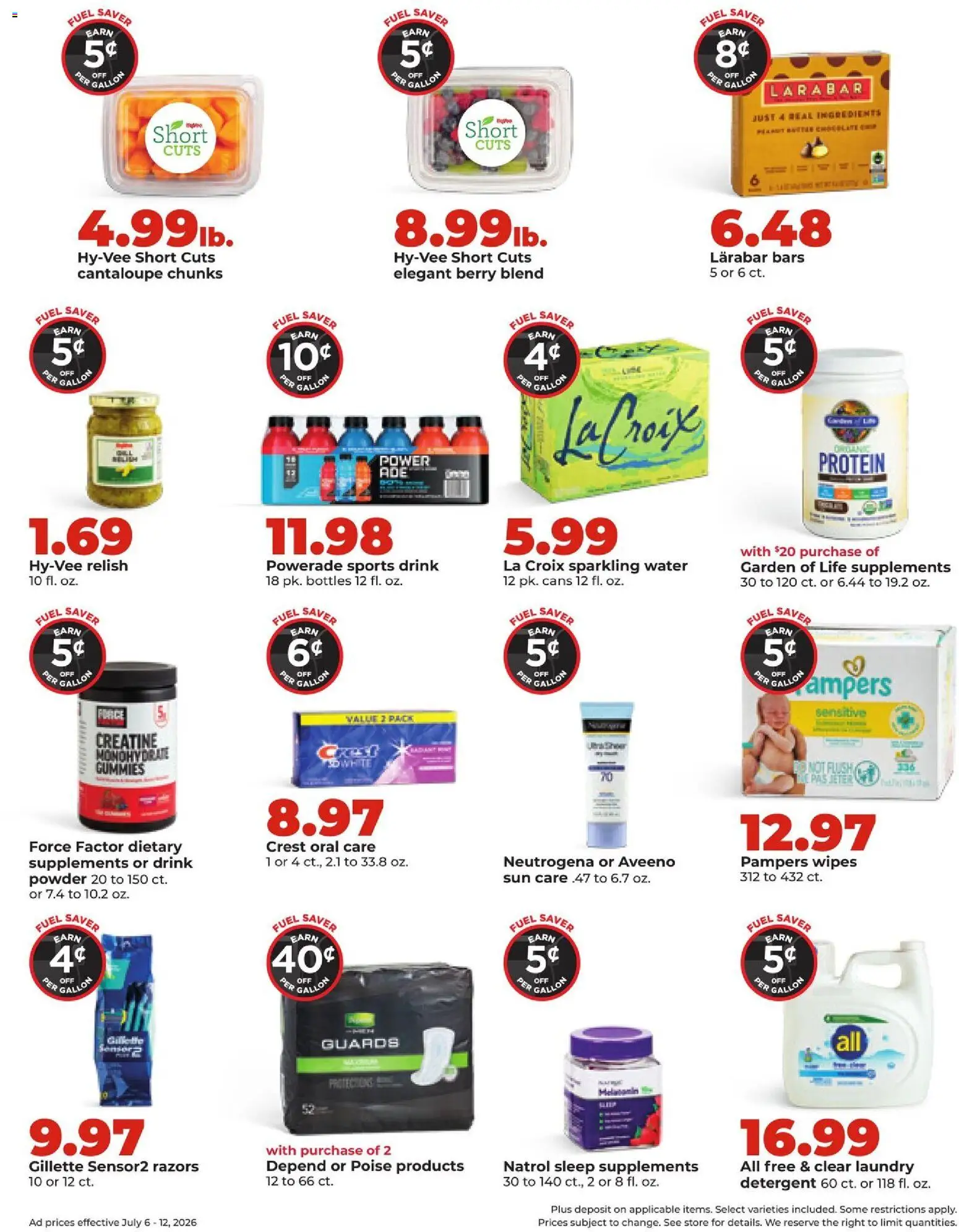 The new HyVee flyer is now online. See all July offers on your mobile and save! | United States