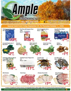 Ample-food-market Ample Food Market weekly flyer / circulaire