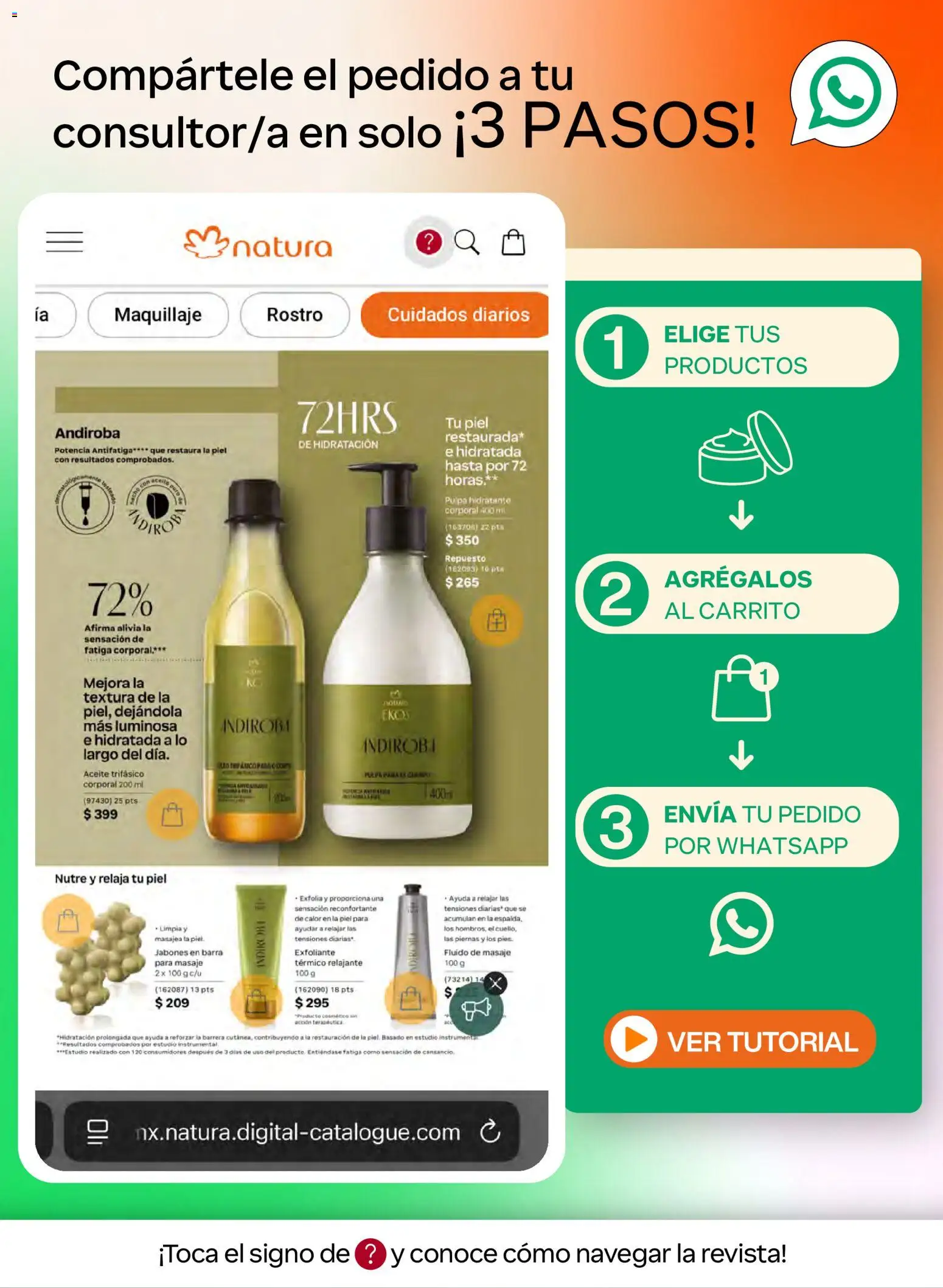 Natura campaña  2026 Folleto in México