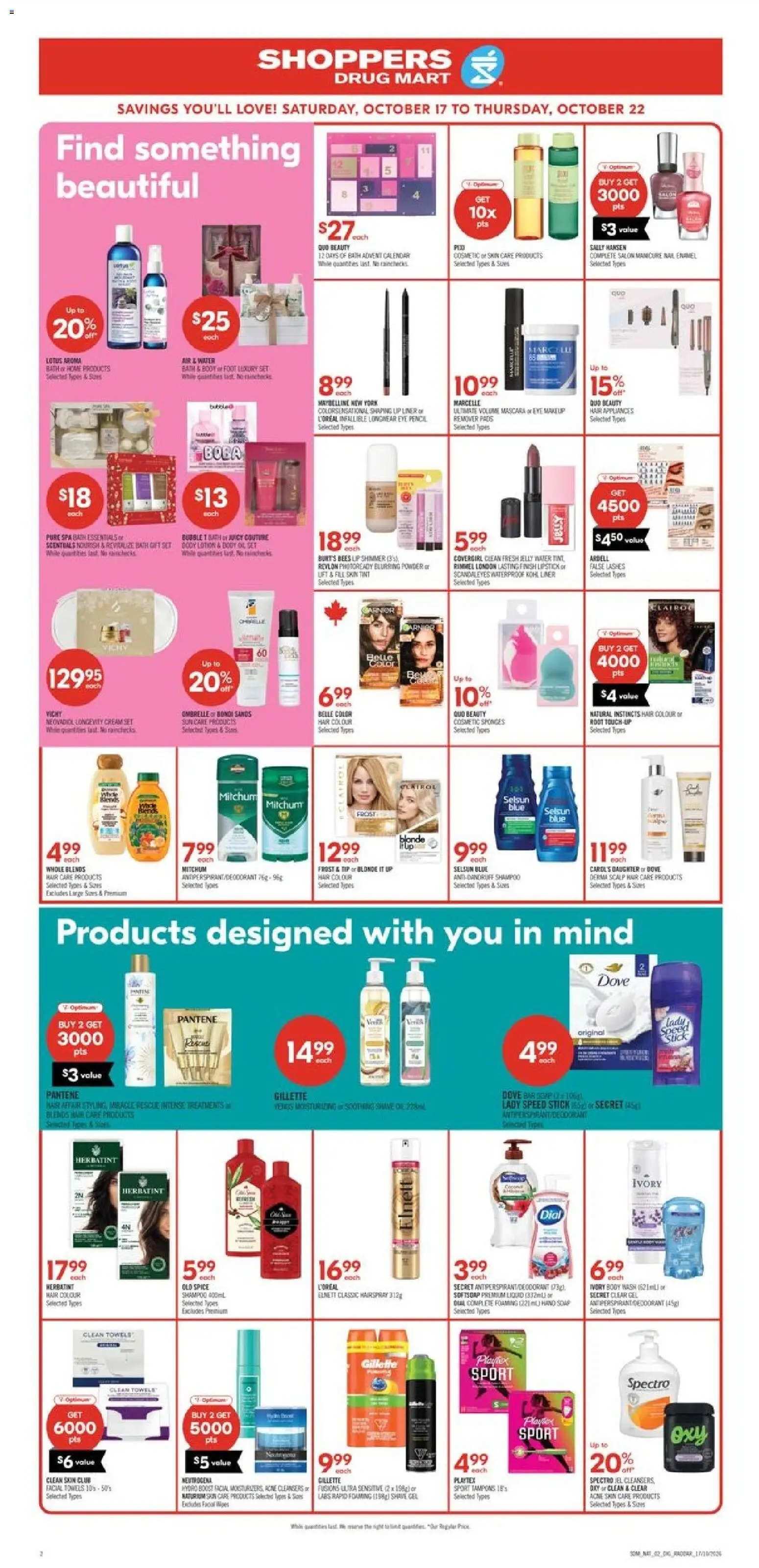 Shoppers weekly flyer / circulaire Flyer in Canada