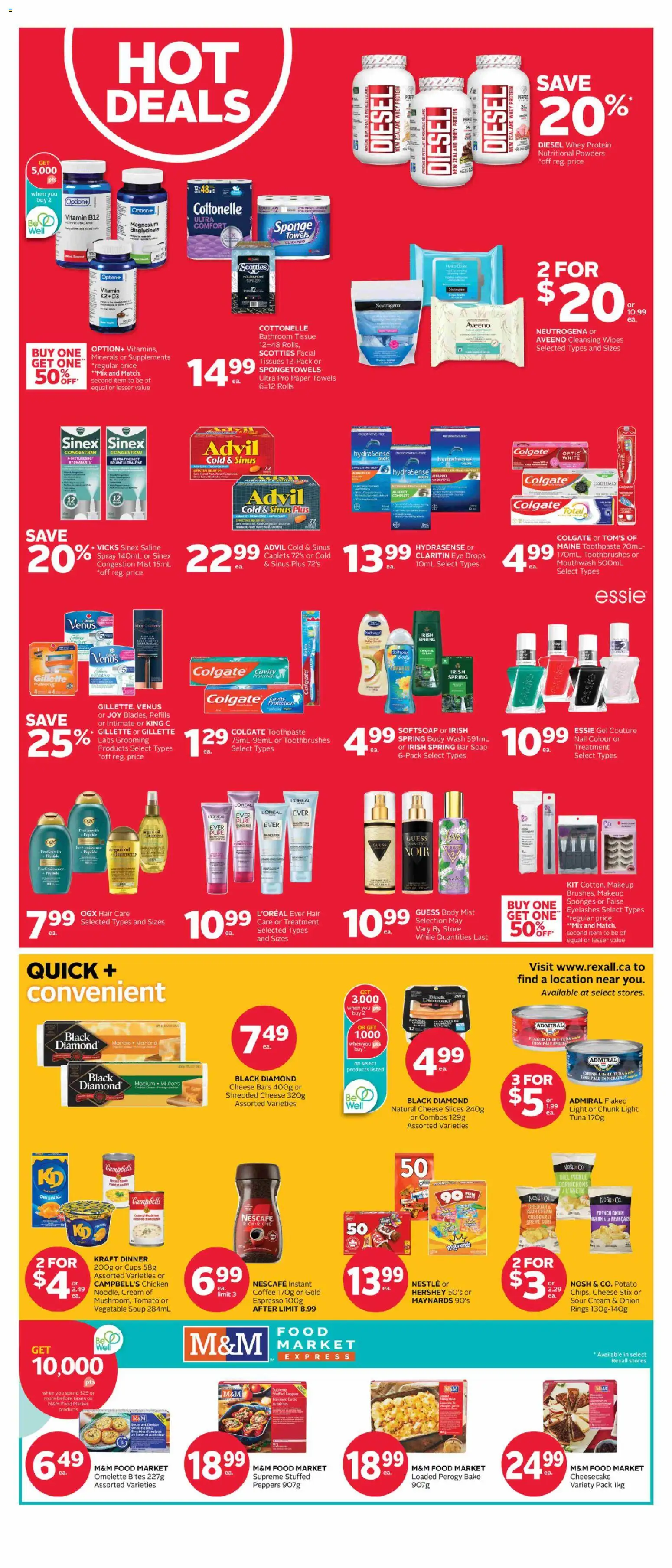 Rexall weekly flyer / circulaire Flyer in Canada