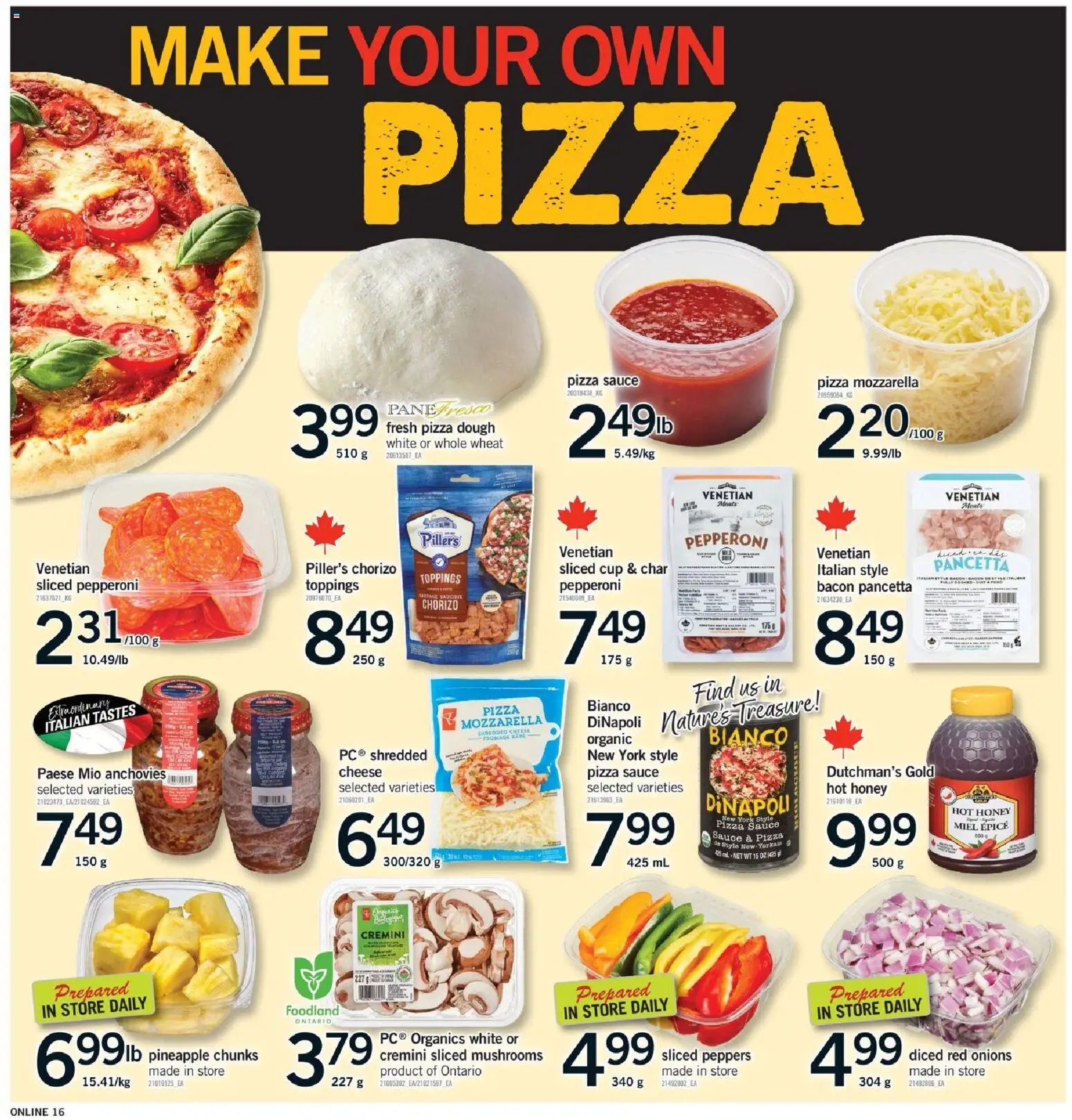 Fortinos weekly flyer / circulaire Flyer in Canada