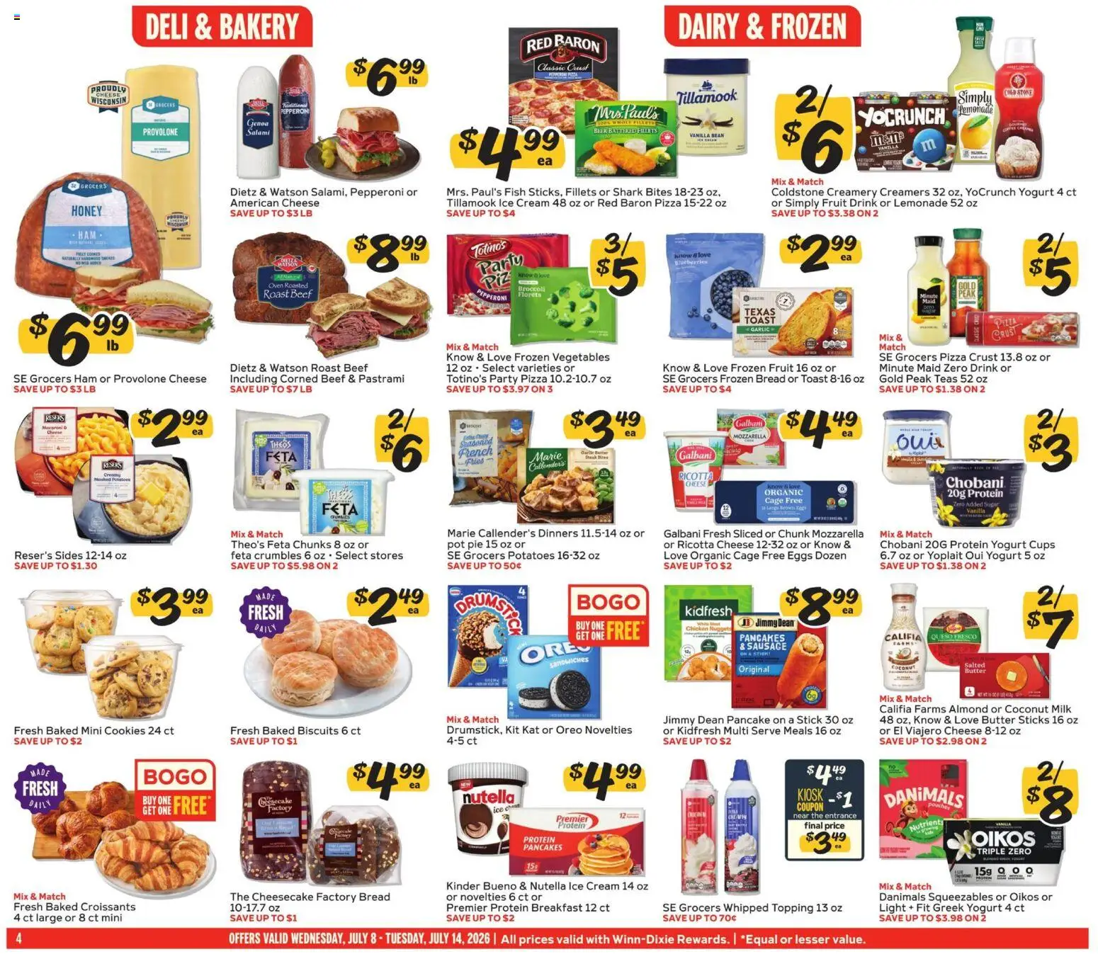 The new Winn Dixie flyer is now online. See all July offers on your mobile and save! | United States