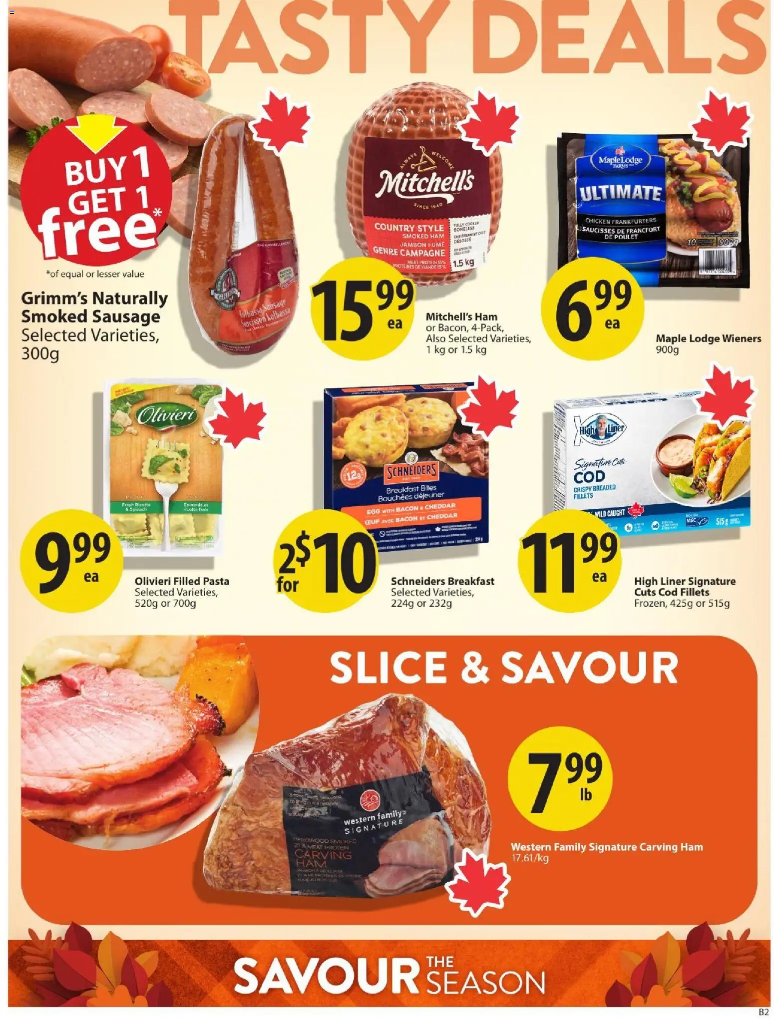 Save on foods weekly flyer / circulaire Flyer in Canada