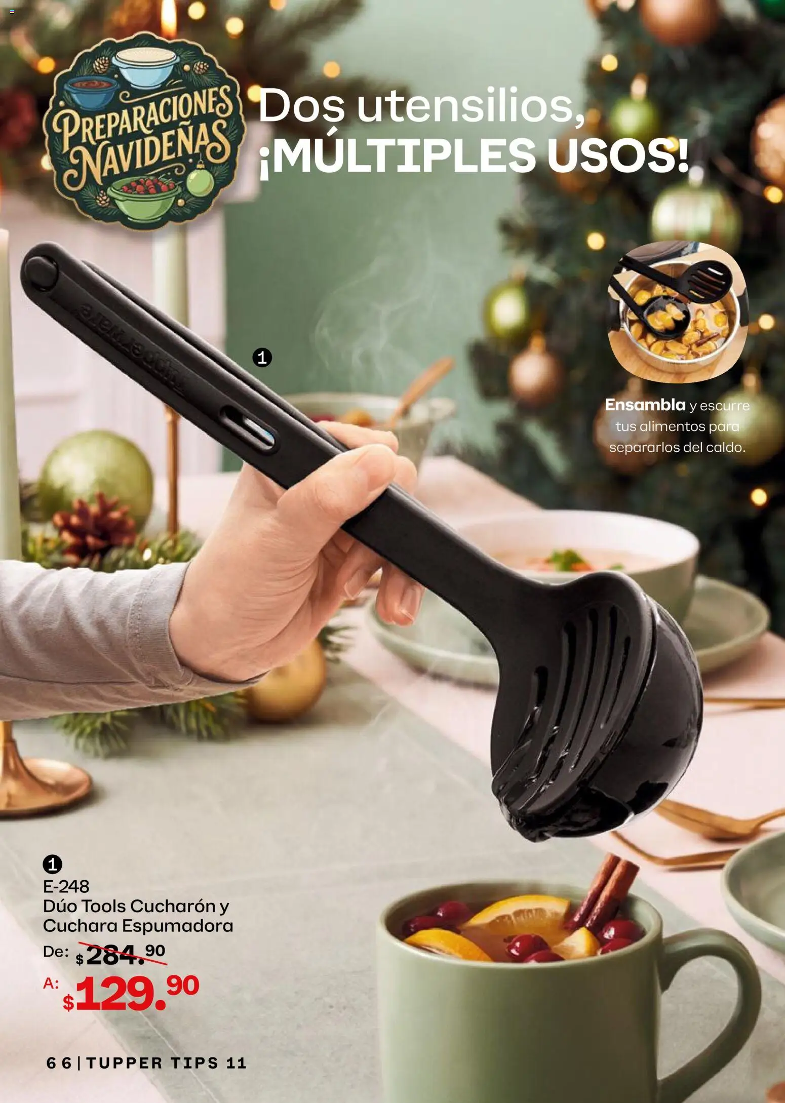 Tupperware catálogo Folleto in México