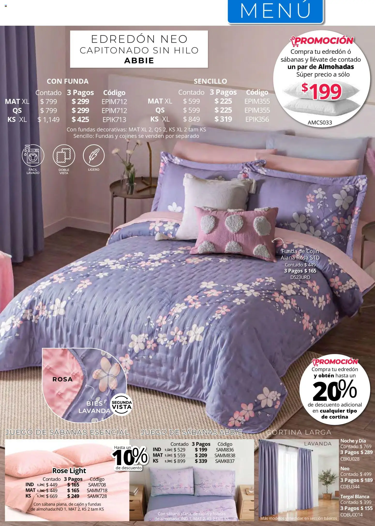 ¡El último » catálogo de Colchas Concord para Julio « está aquí! Descubre las SUPER OFERTAS. | México