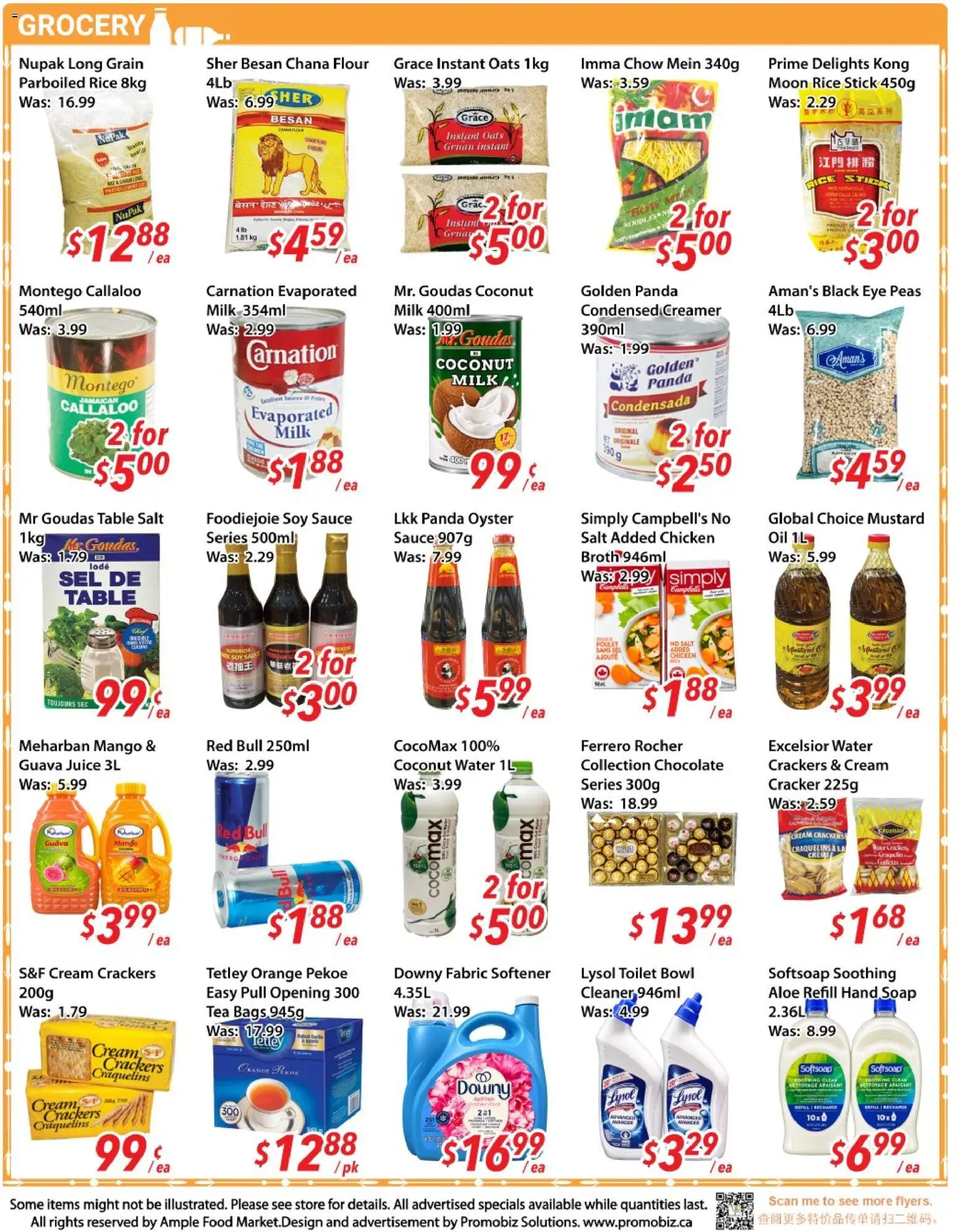 Ample Food Market weekly flyer / circulaire Flyer in Canada
