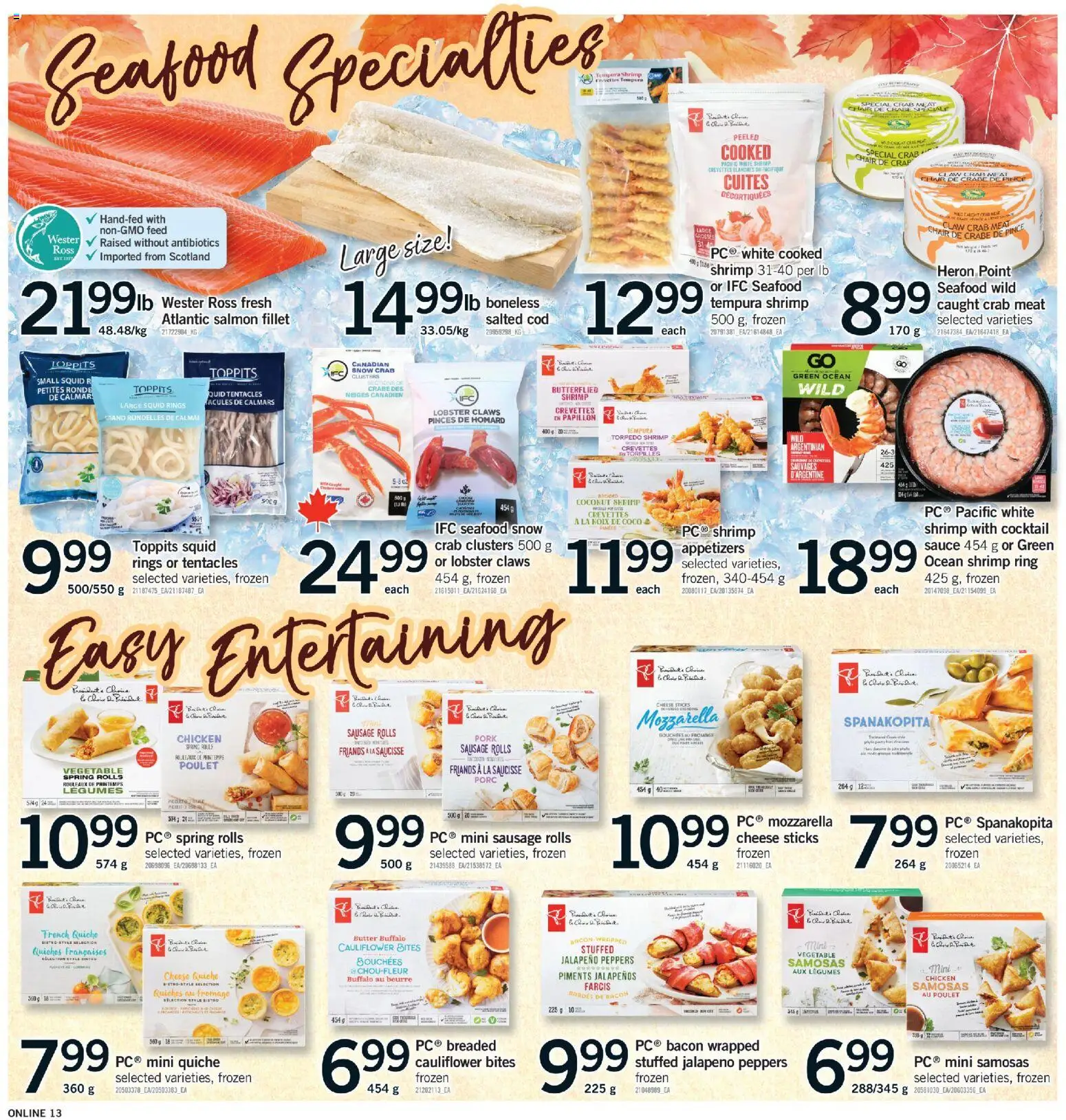Fortinos weekly flyer / circulaire Flyer in Canada