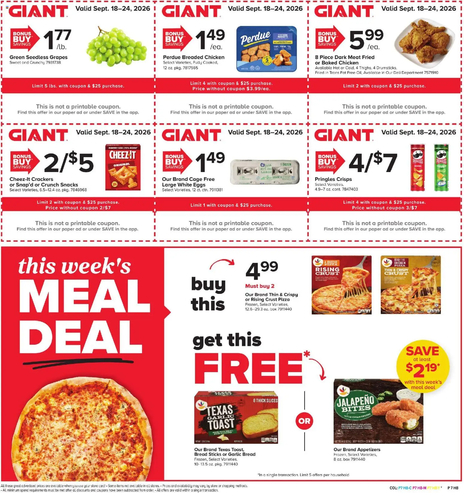 Giant Weekly Ad Weekly Ad in United States