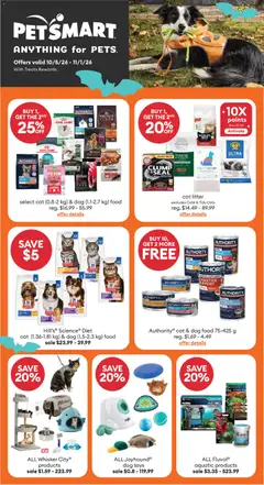Petsmart Petsmart weekly flyer / circulaire