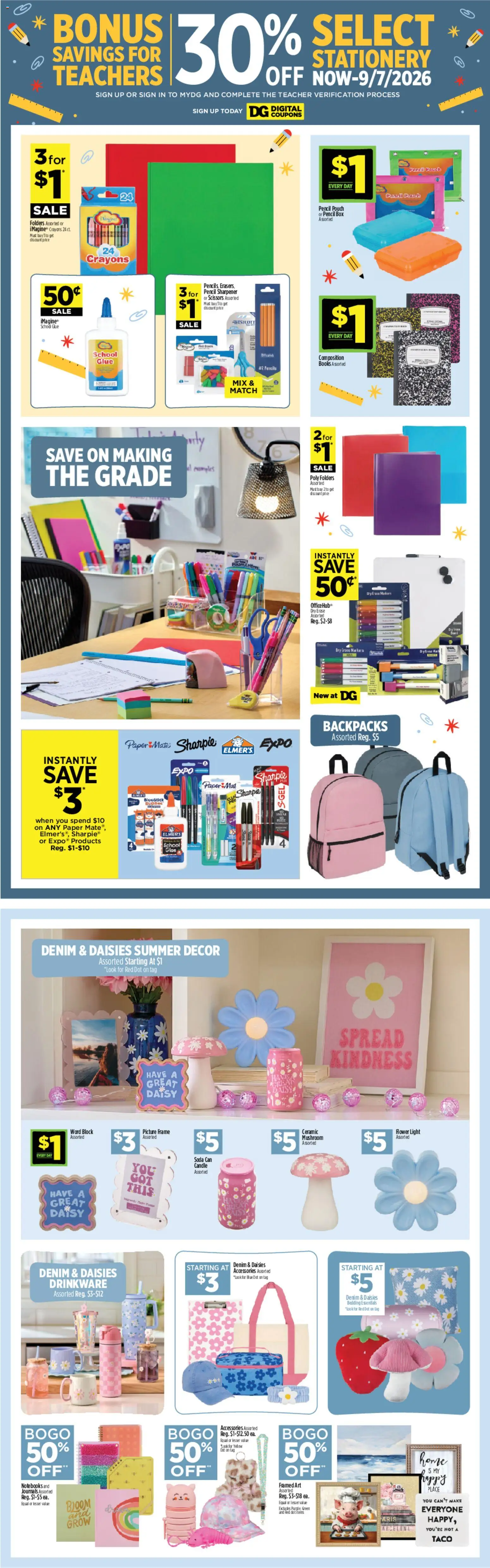 The new Dollar General flyer is now online. See all July offers on your mobile and save! | United States