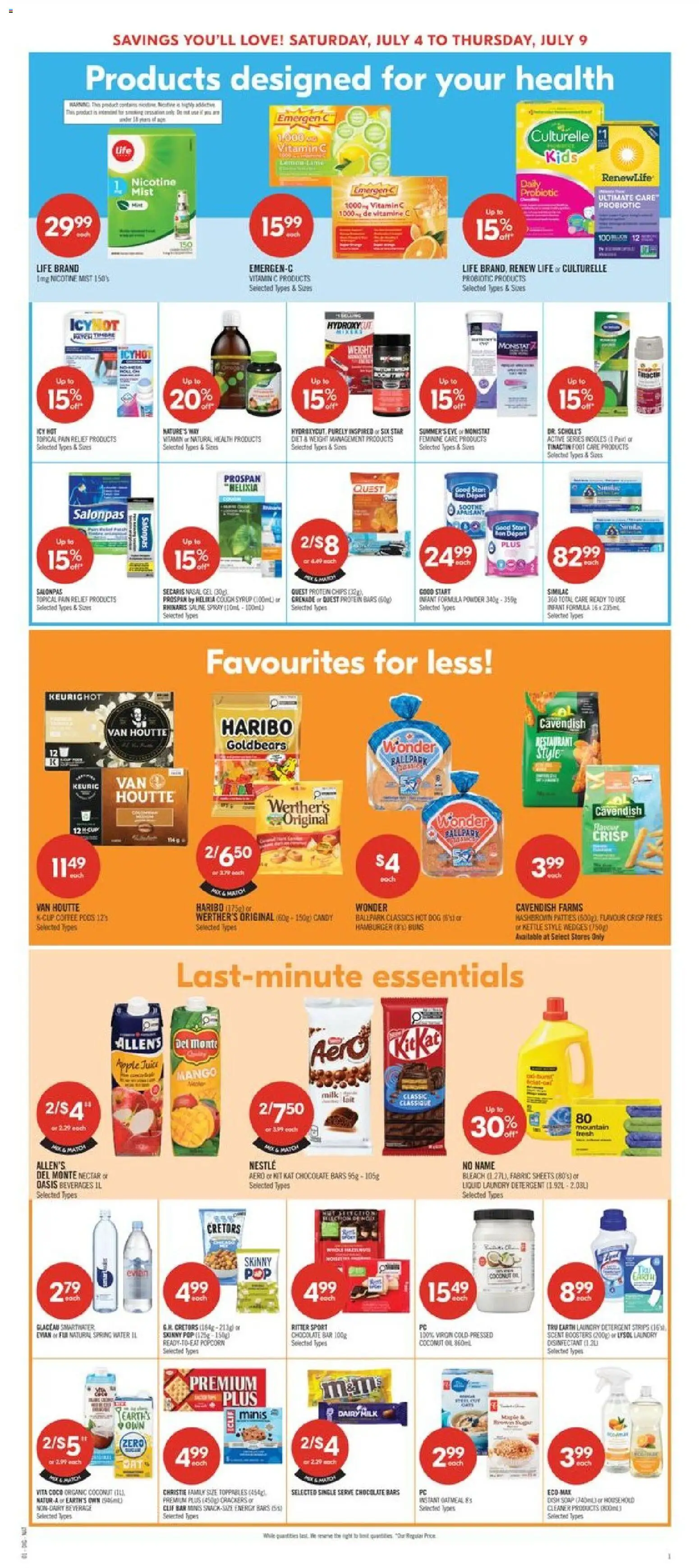 Shoppers Flyer from Jul 3, 2026 - Unlock Huge Savings | Canada