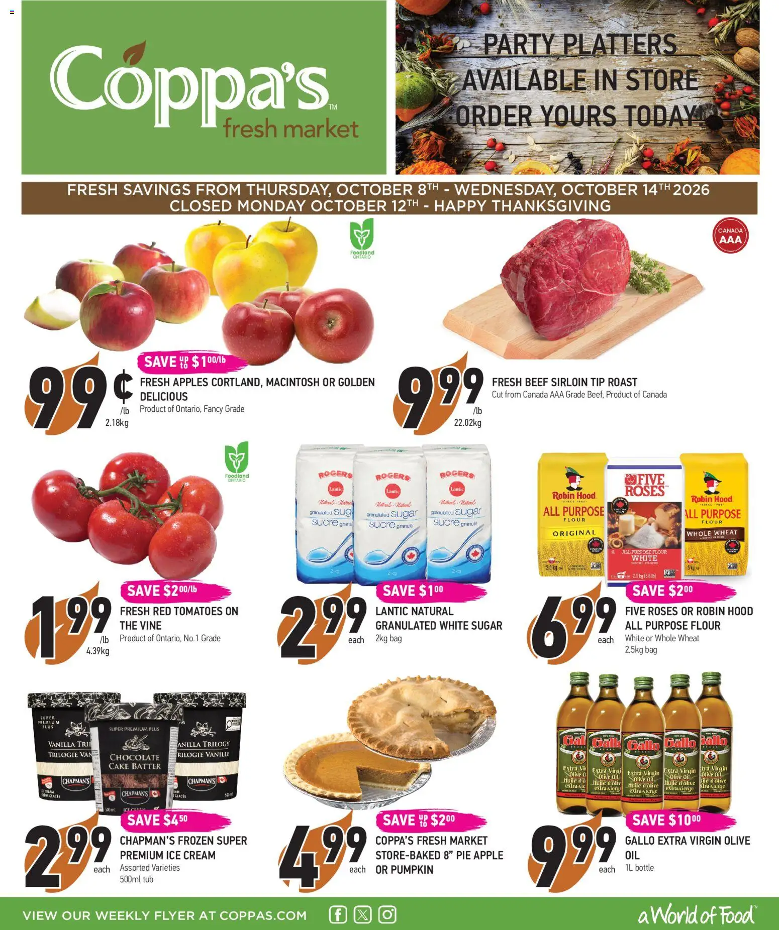 Coppas Fresh Market weekly flyer / circulaire Flyer in Canada