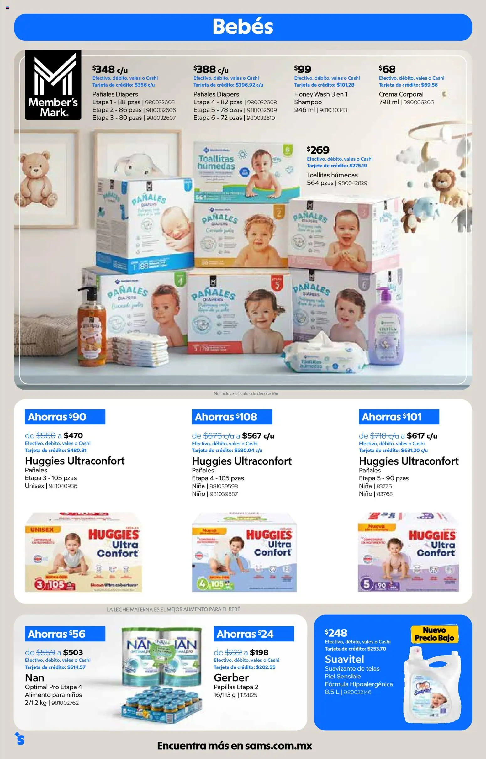 Sam`s Club catálogo Folleto in México