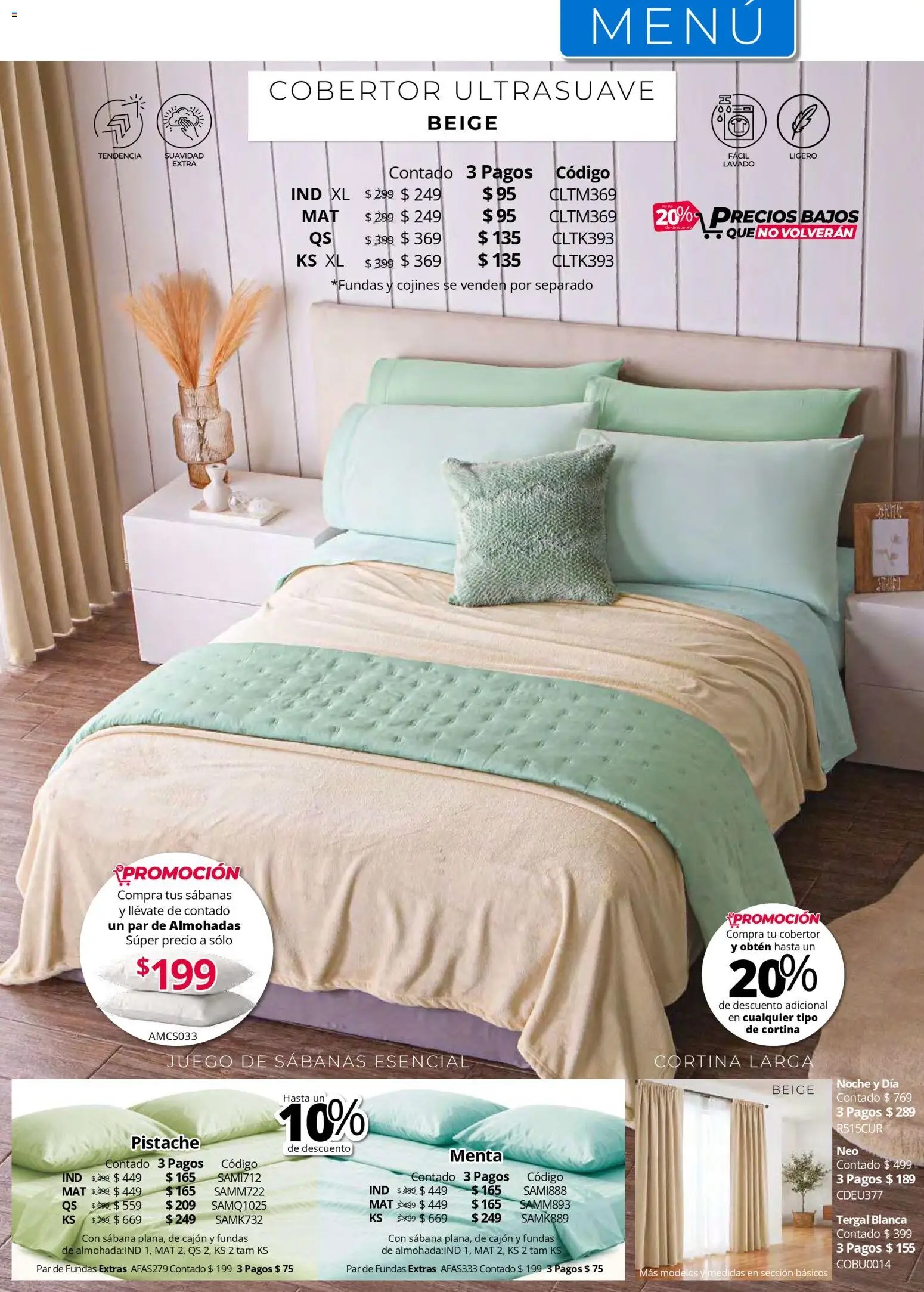 ¡El último » catálogo de Colchas Concord para Julio « está aquí! Descubre las SUPER OFERTAS. | México