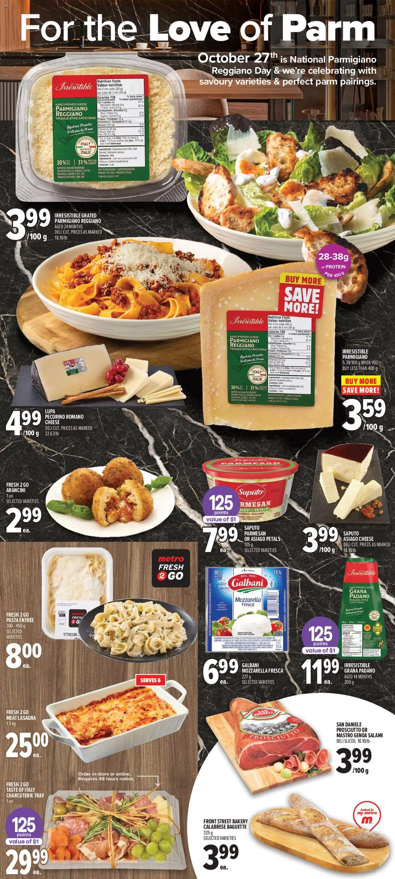 Metro weekly flyer / circulaire Flyer in Canada