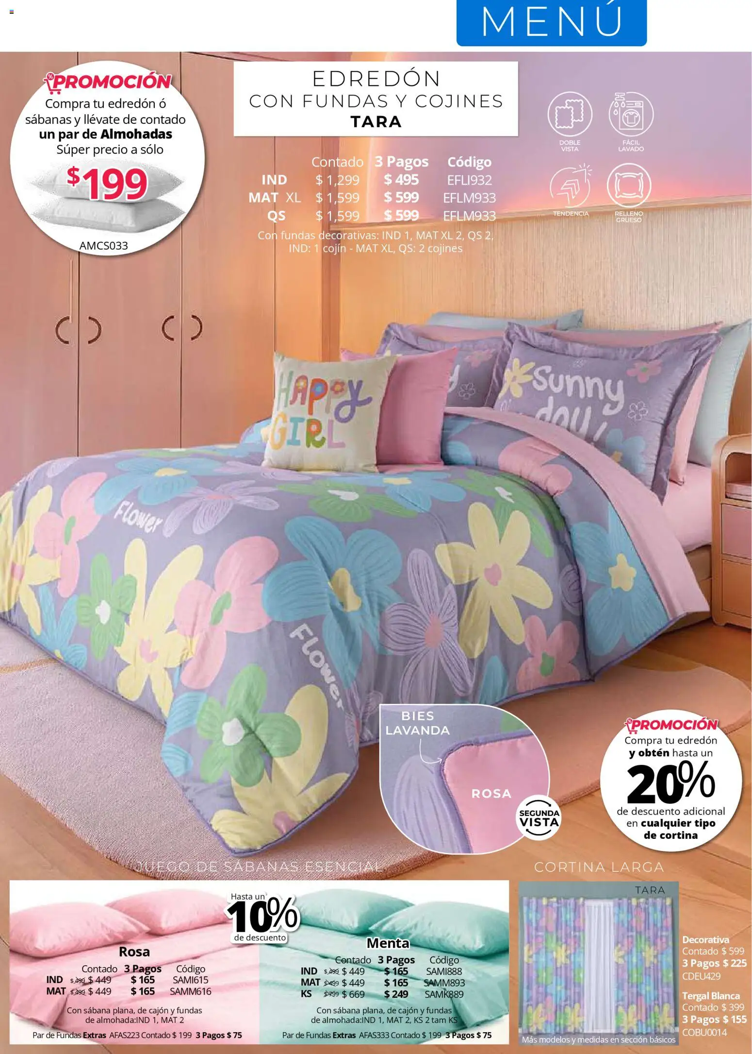 ¡El último » catálogo de Colchas Concord para Julio « está aquí! Descubre las SUPER OFERTAS. | México