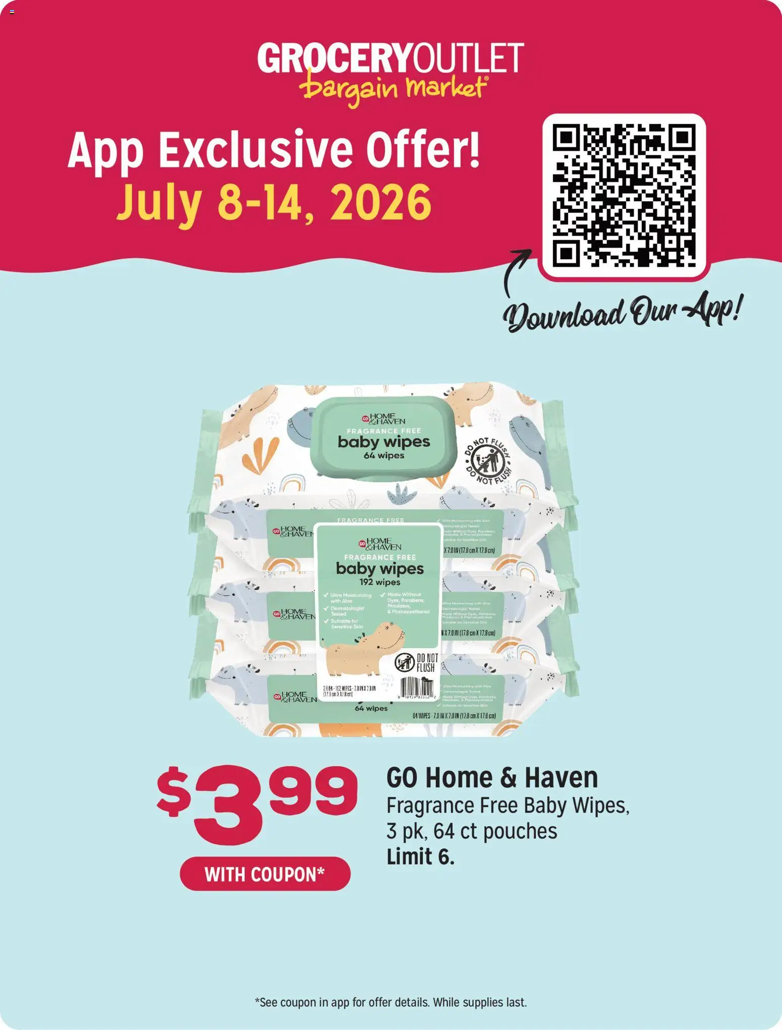 The new Grocery Outlet flyer is now online. See all July offers on your mobile and save! | United States