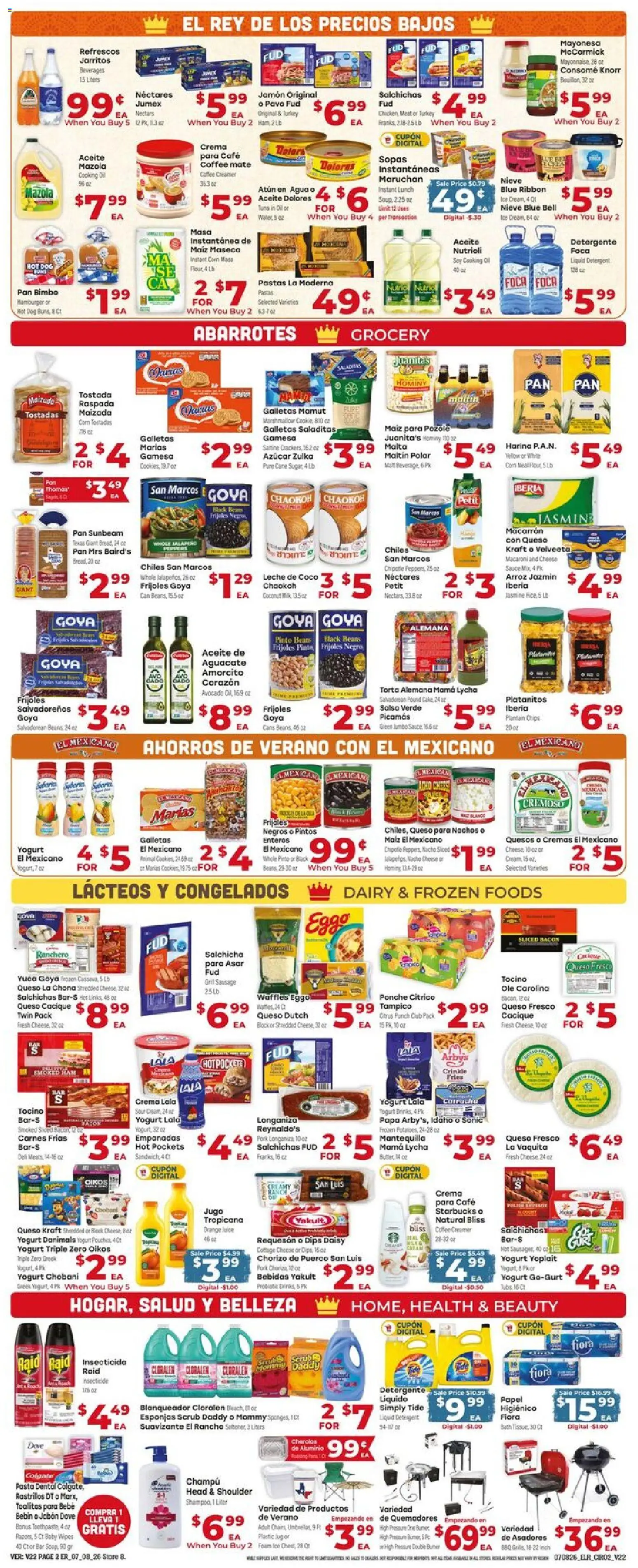 The new El Rancho flyer is now online. See all July offers on your mobile and save! | United States