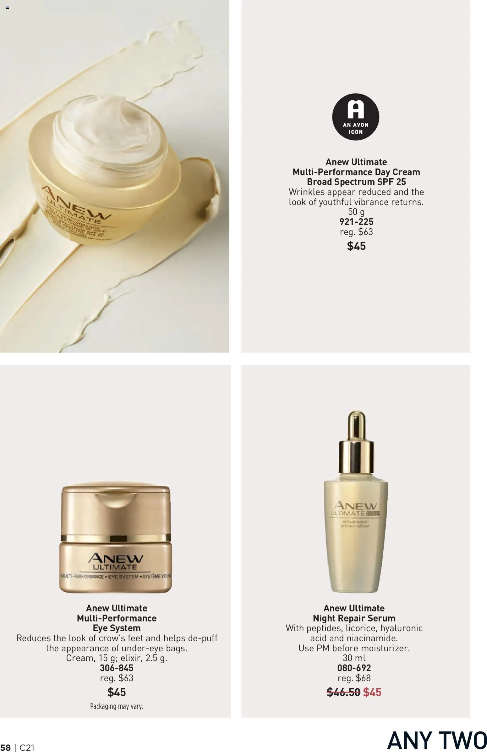 Avon - Brochure Campaign Flyer in Canada