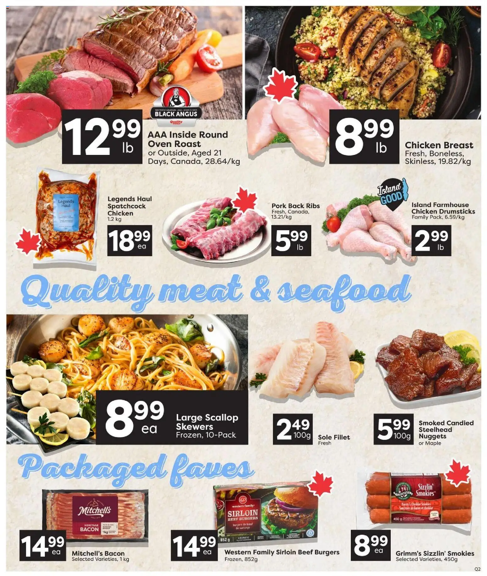 Quality Foods weekly flyer / circulaire Flyer in Canada