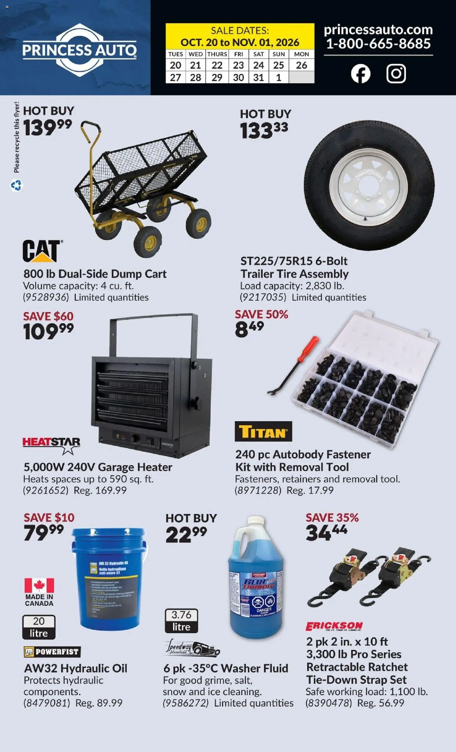 Princess Auto flyer - 2 Week Sale! Flyer in Canada