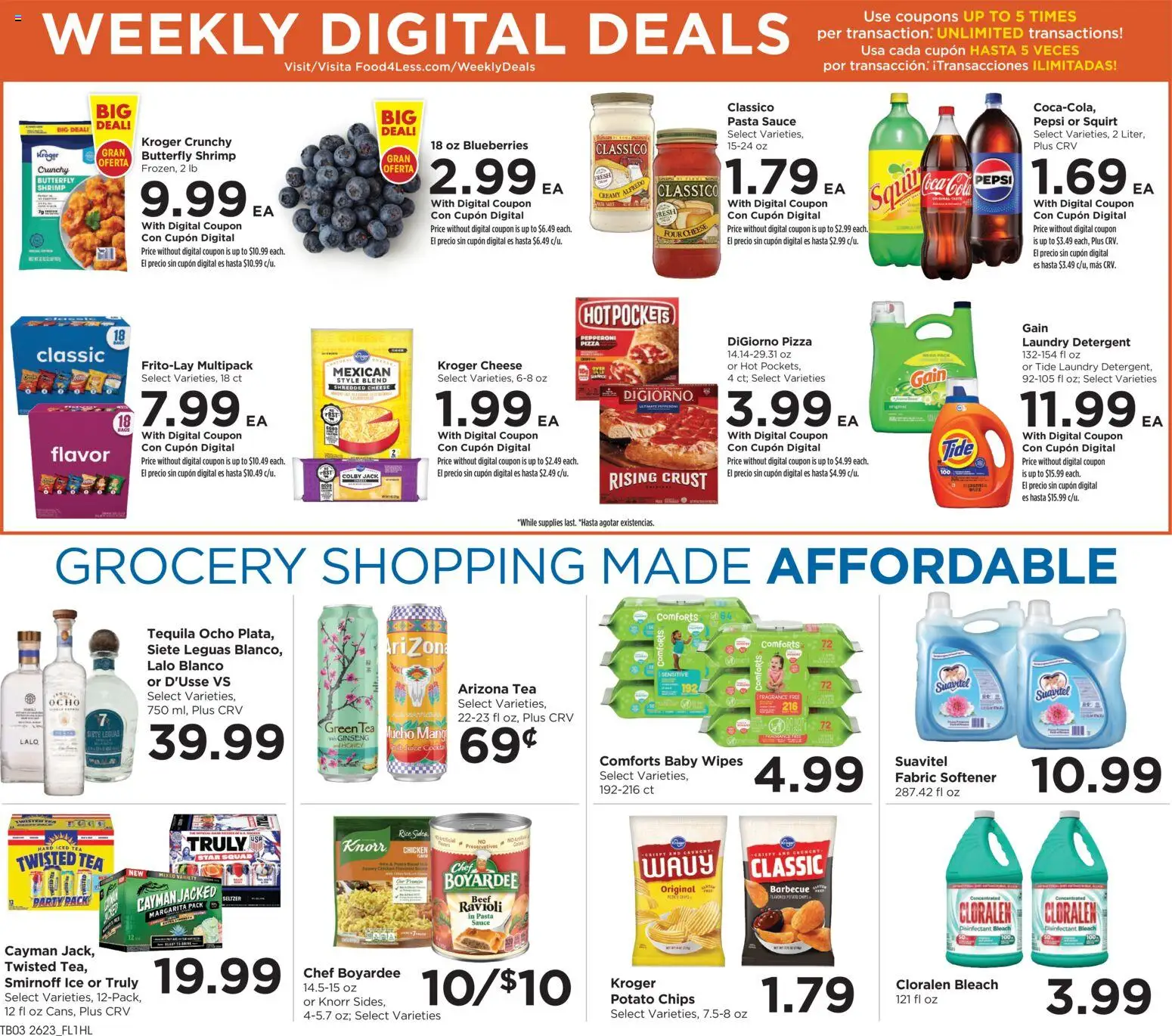 The new Food 4 Less flyer is now online. See all July offers on your mobile and save! | United States