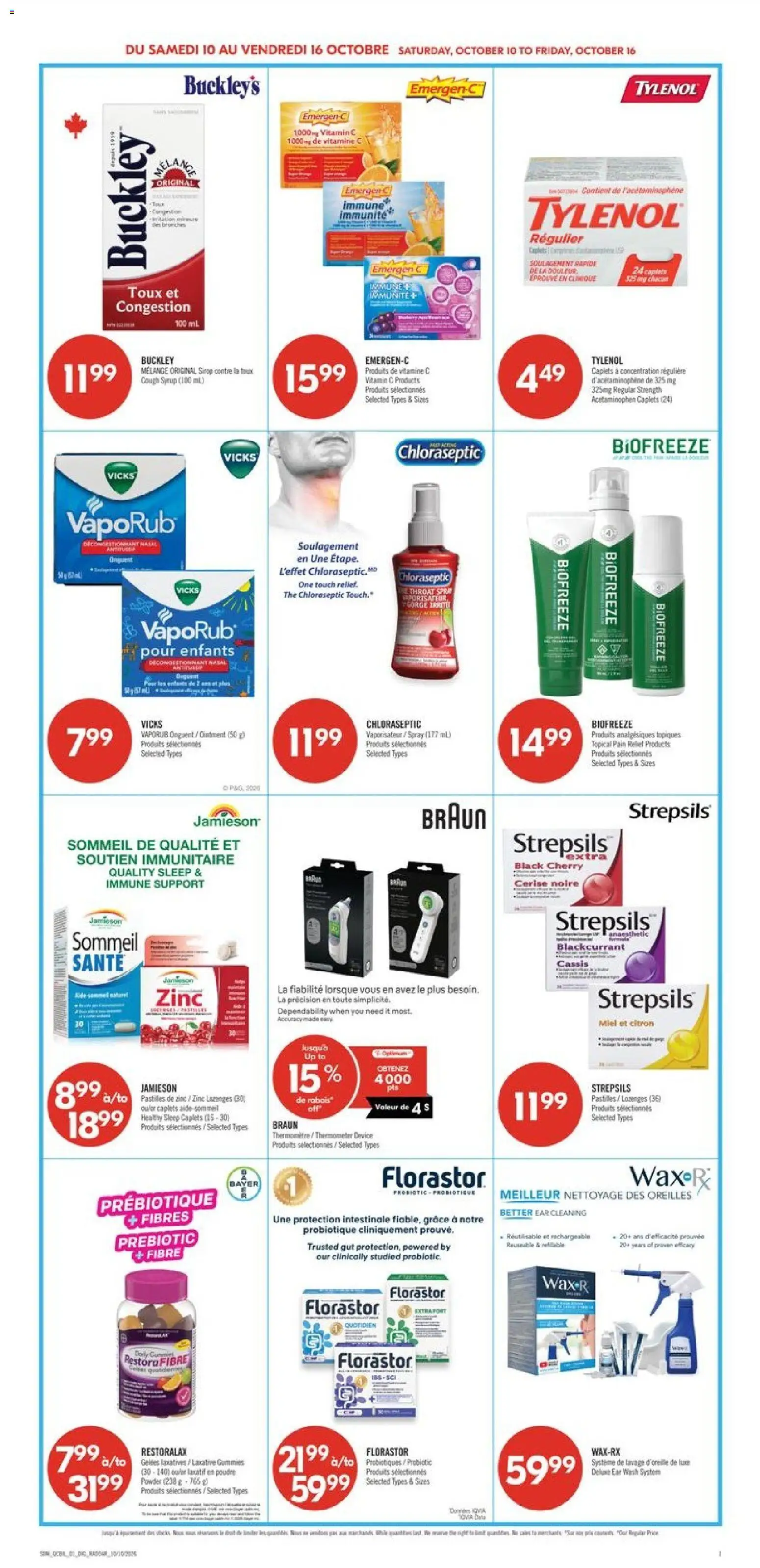 Pharmaprix weekly flyer / circulaire Flyer in Canada